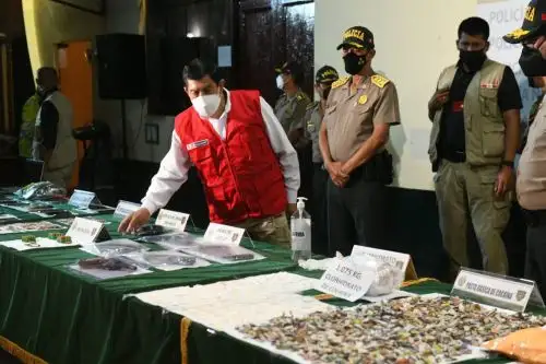 Ministro Alfonso Chávarry destacó el trabajo de la PNP en la lucha por la seguridad ciudadana. ANDINA/Difusión