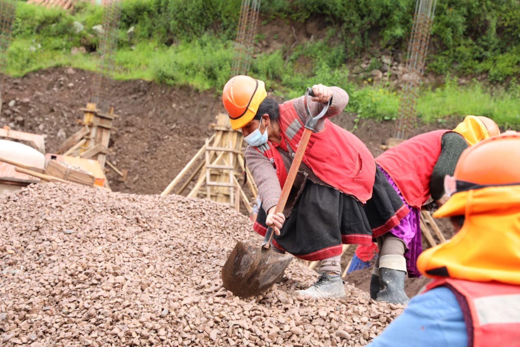 Programa Trabaja Perú en zona rural. Foto: cortesía.