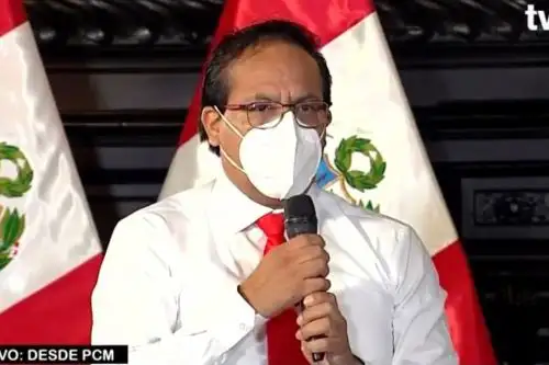 Ministro de Comercio Exterior y Turismo, Roberto Sánchez. Captura TV