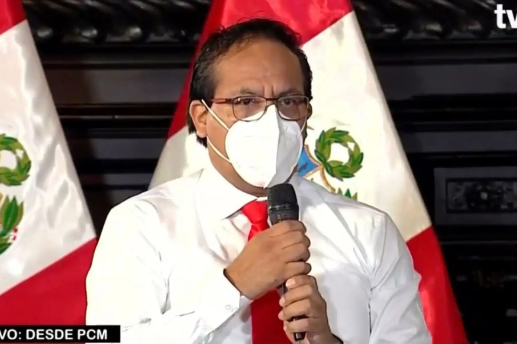 Ministro de Comercio Exterior y Turismo, Roberto Sánchez. Captura TV