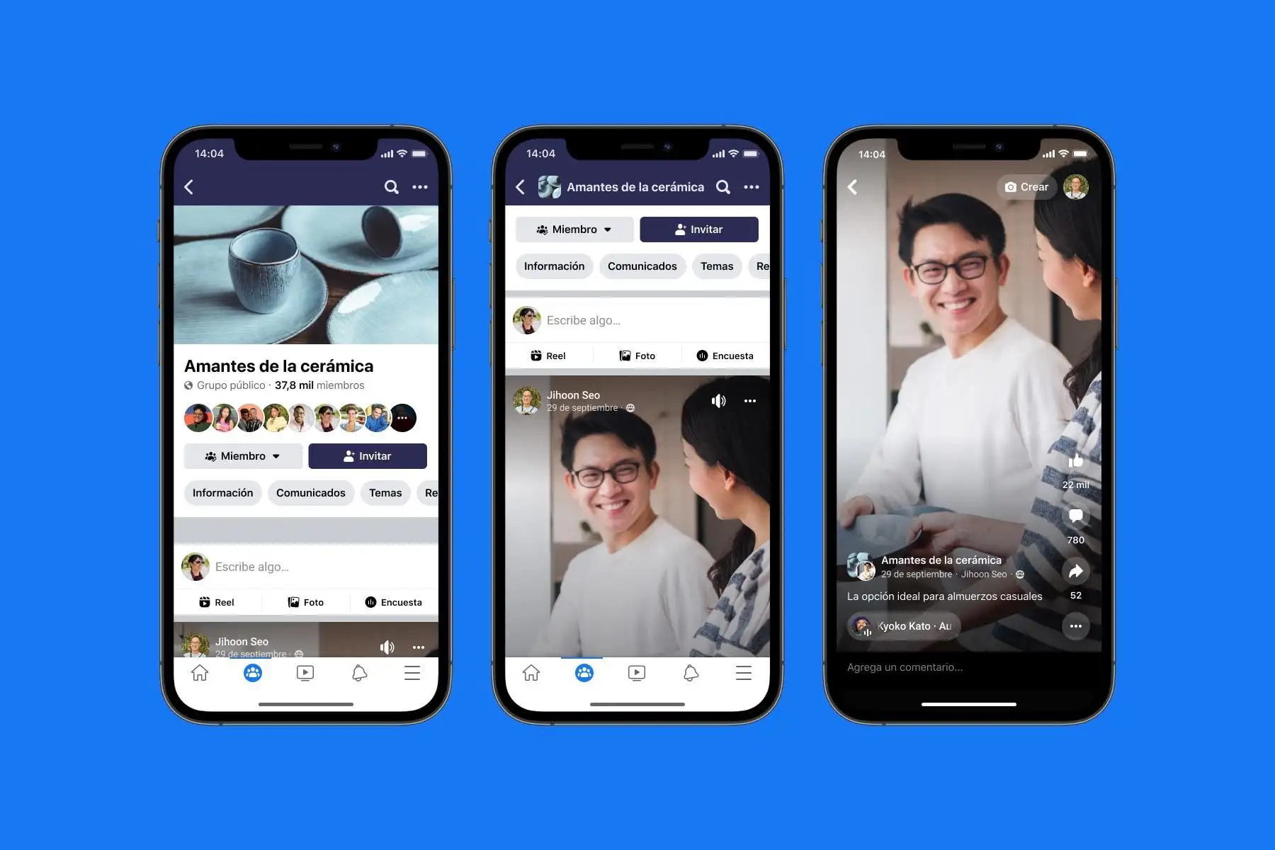 El video representa casi la mitad del tiempo que las personas pasan en Facebook, y Reels es el formato de contenido de más rápido crecimiento en Facebook e Instagram.  Foto: AFP