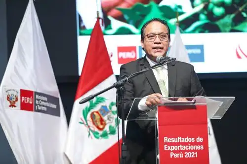 Ministro de Comercio Exterior y Turismo, Roberto Sánchez. Foto: ANDINA/Prensa Presidencia.