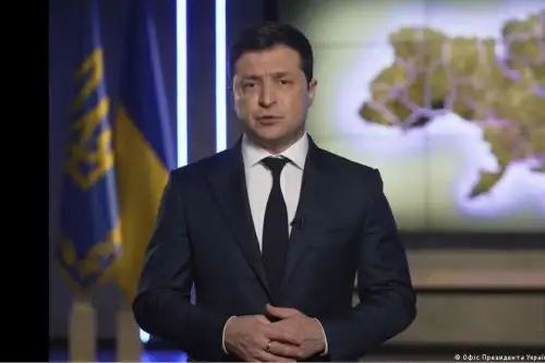 Presidente de Ucrania, Volodímir Zelenski, en imagen de archivo. Foto: AFP