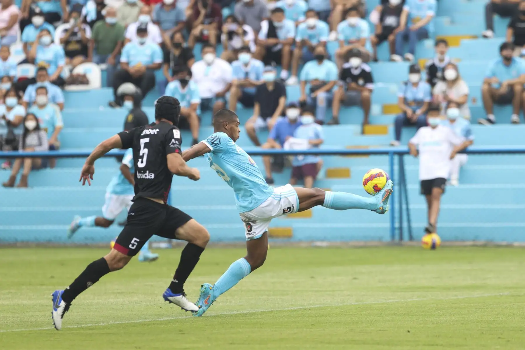 Sporting Cristal gana 3-2 a UTC Cajamarca en el Estadio Alberto Gallardo por la fecha 4 de Liga 1 del Torneo Apertura.  Foto: ANDINA/Jhonel Rodríguez