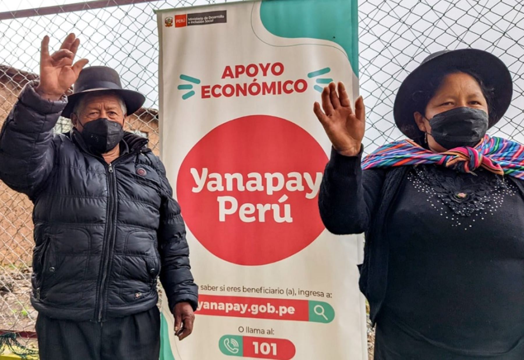 En lo que va del año, más de 343,000 consultas sobre el subsidio económico Yanapay Perú fueron atendidas por los especialistas de la línea social gratuita 101 del Ministerio de Desarrollo e Inclusión Social.