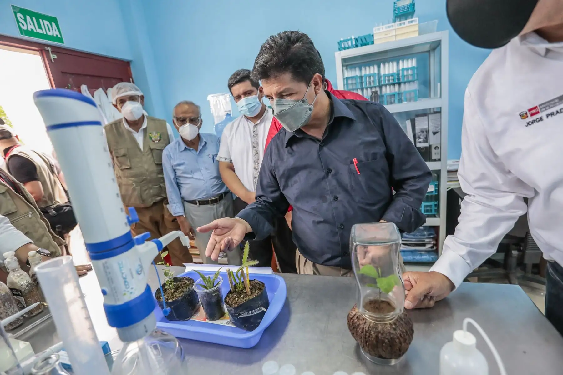Presidente Pedro Castillo realiza visita al CITE Productivo de Madre de Dios.
Foto: ANDINA/Prensa Presidencia