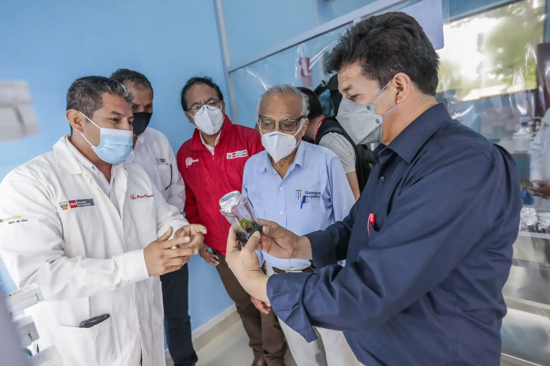 Presidente Pedro Castillo realiza visita al CITE Productivo de Madre de Dios.
Foto: ANDINA/Prensa Presidencia