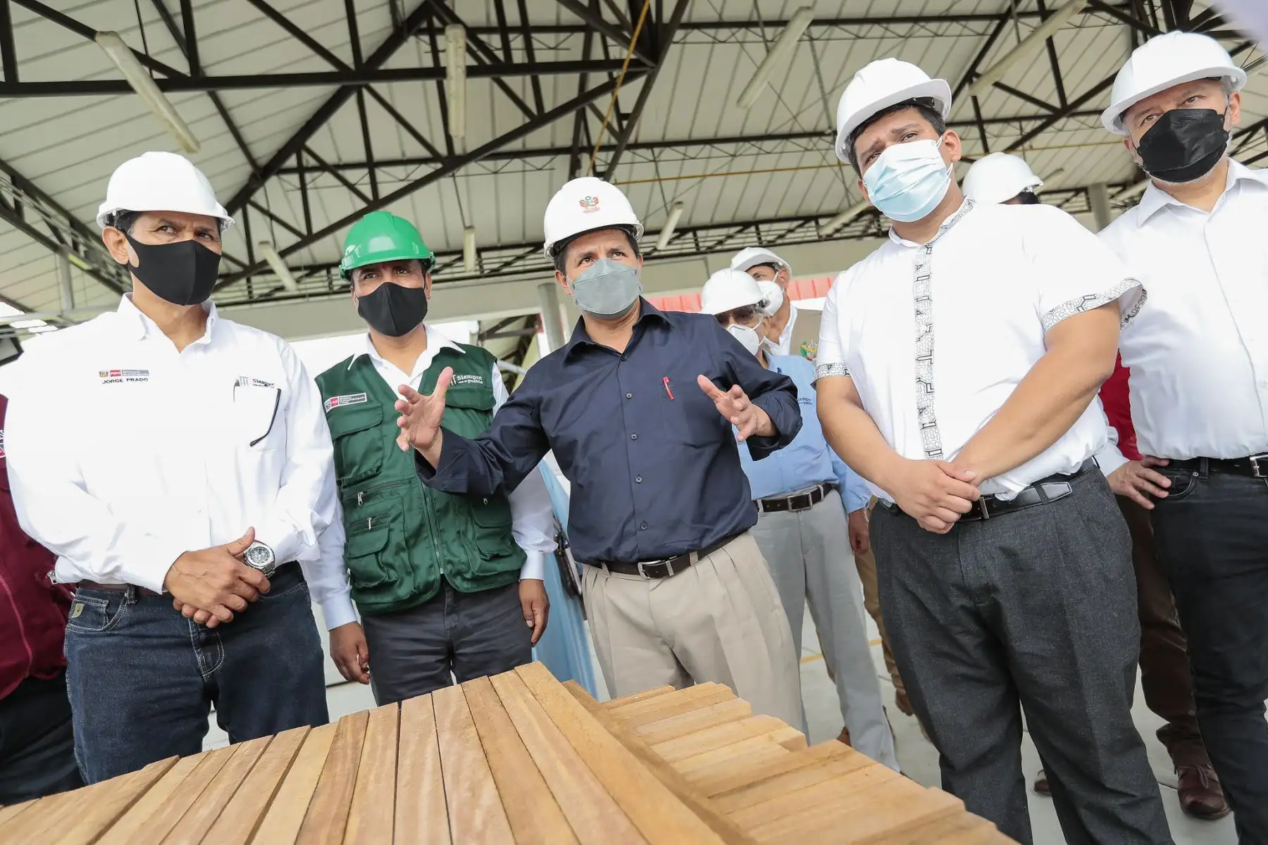 Presidente Pedro Castillo realiza visita al CITE Productivo de Madre de Dios.
Foto: ANDINA/Prensa Presidencia