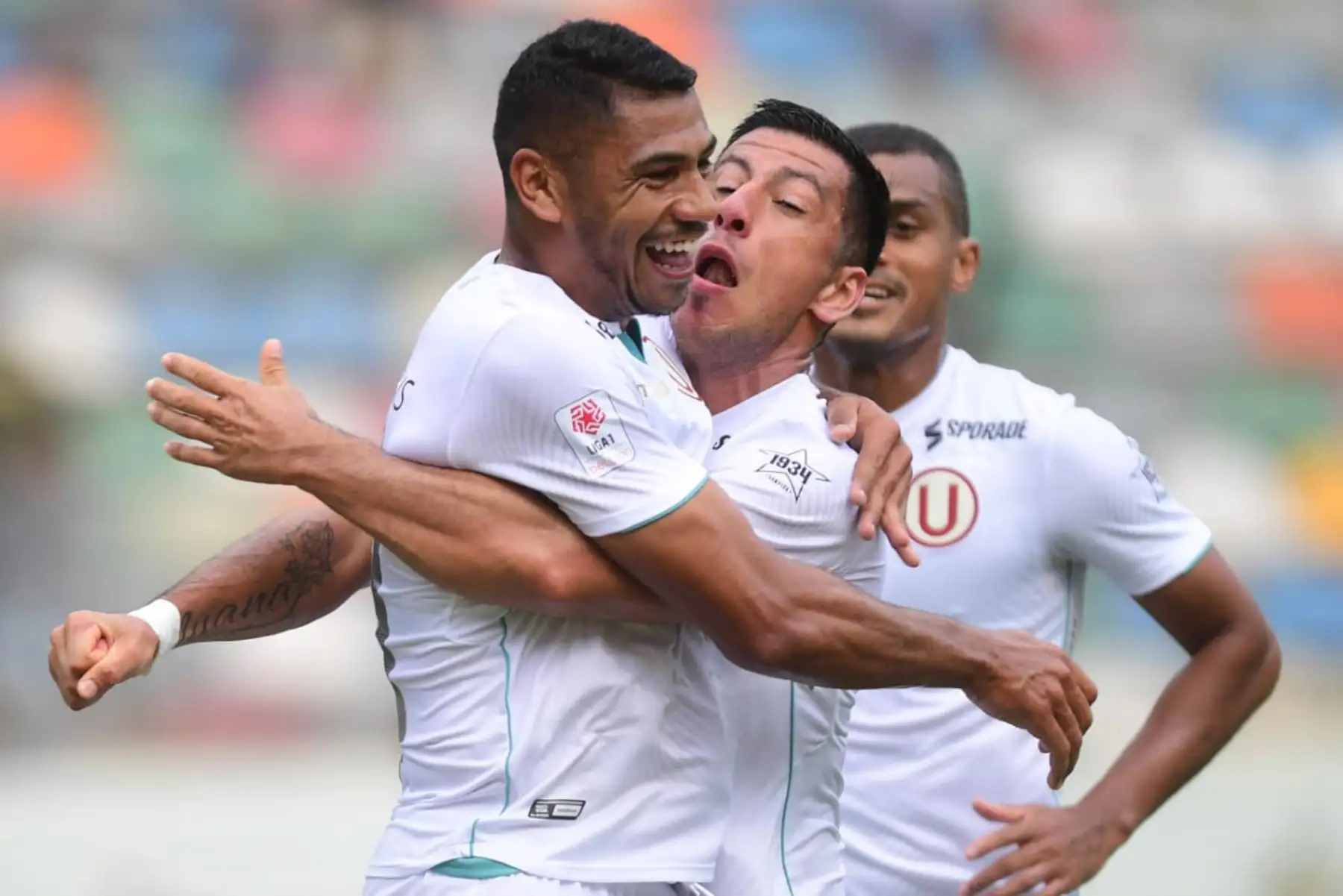 Universitario de Deportes y Cesar Vallejo   se enfrentan en el estadio Monumental por la fecha 4 de la Liga 1. Foto: @LigaFutProf