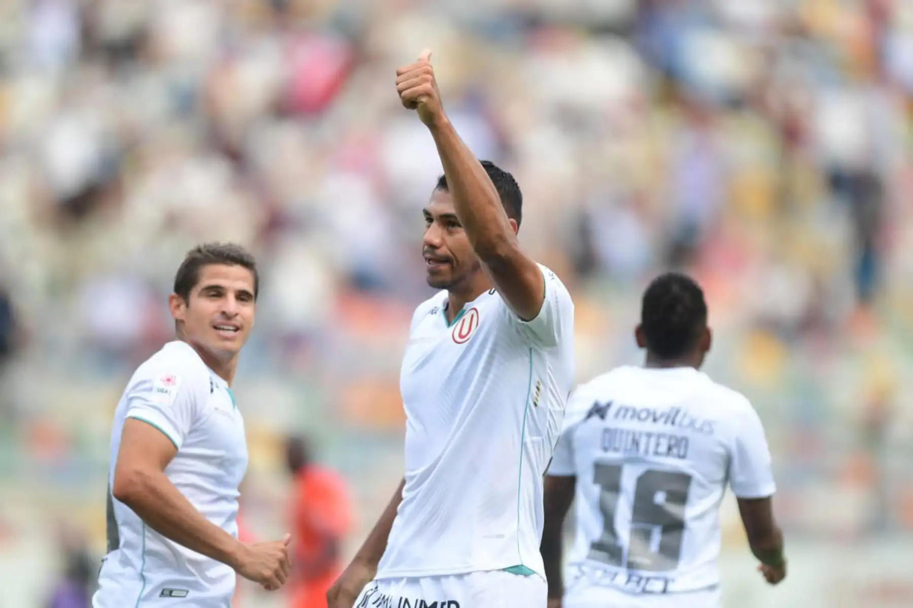 Universitario de Deportes y Cesar Vallejo   se enfrentan en el estadio Monumental por la fecha 4 de la Liga 1. Foto: @LigaFutProf
