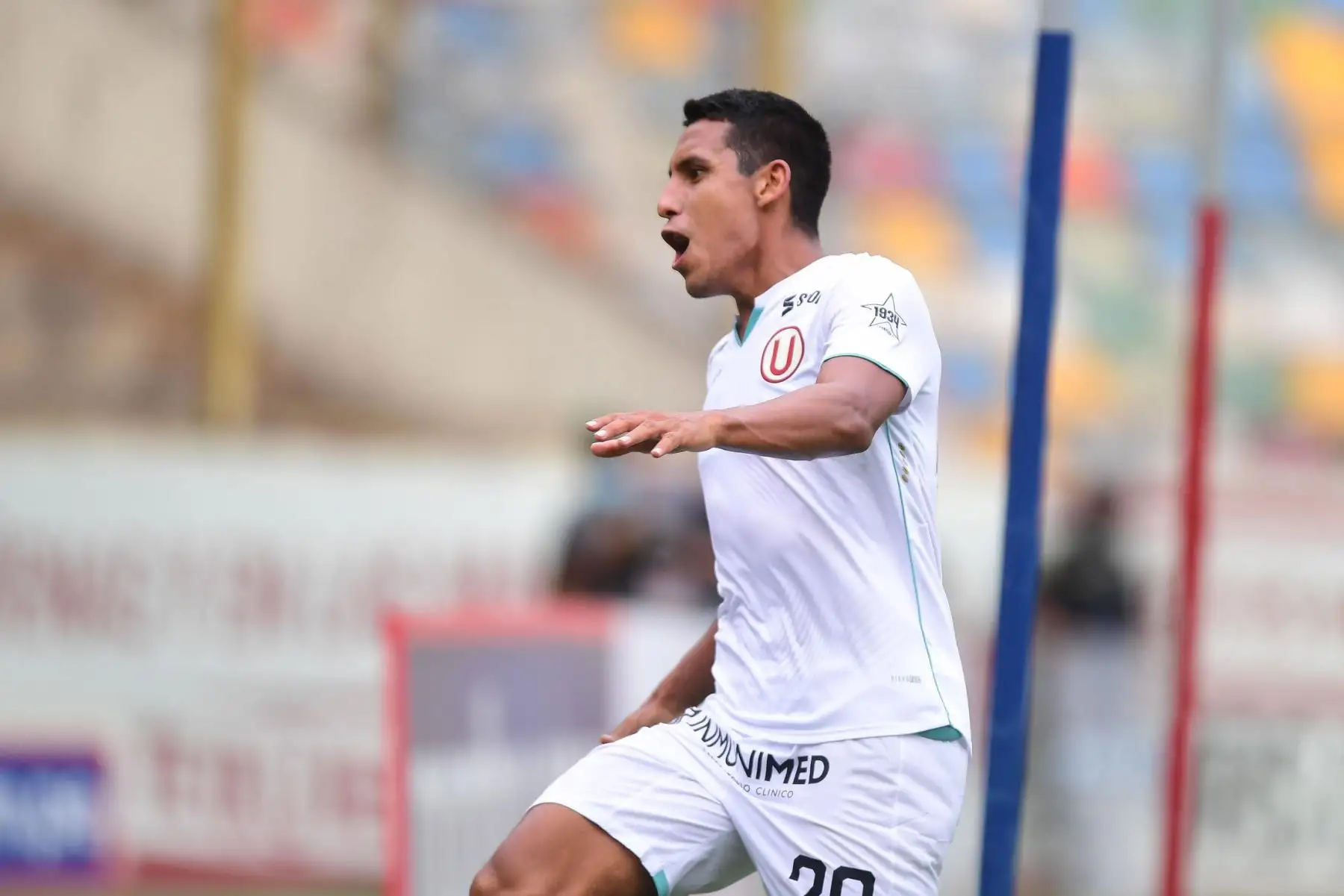 Universitario de Deportes y Cesar Vallejo   se enfrentan en el estadio Monumental por la fecha 4 de la Liga 1. Foto: @LigaFutProf