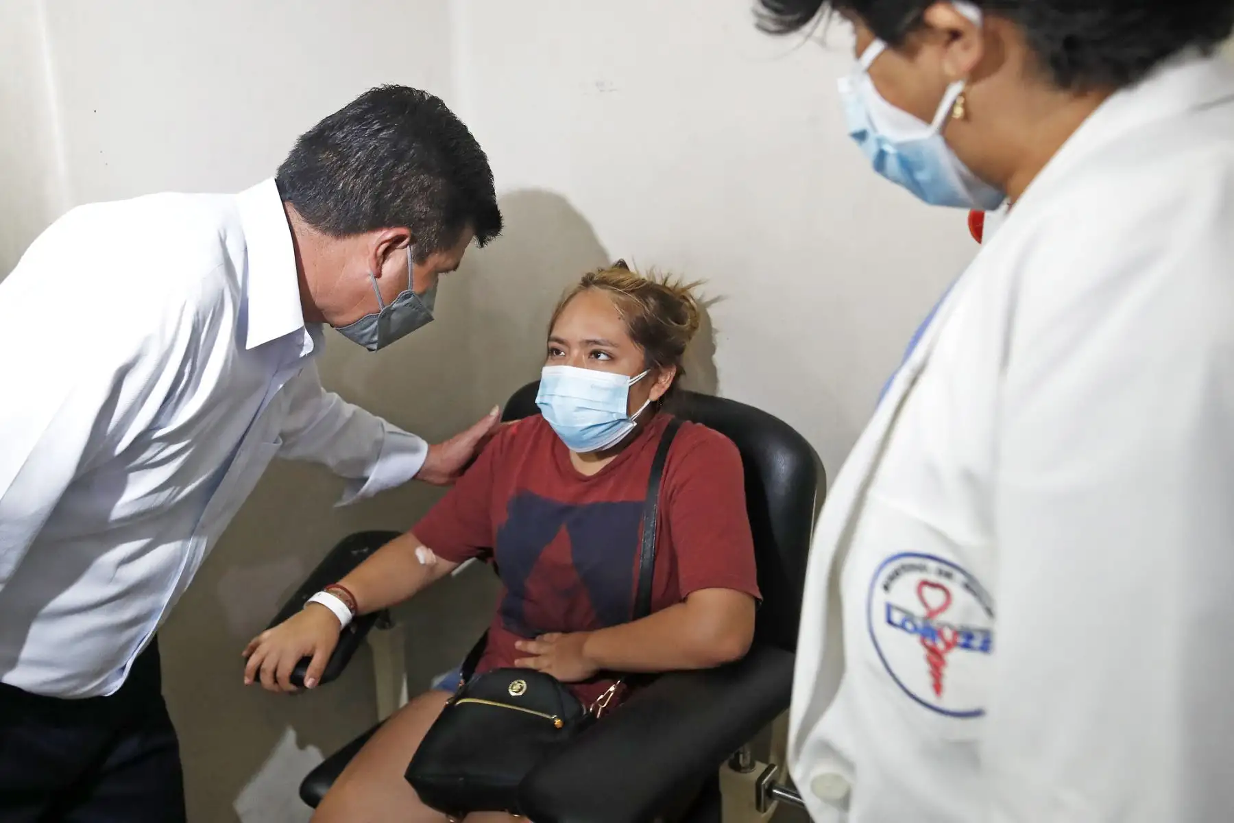 Presidente de la República, Pedro Castillo, realiza visita inopinada al Hospital Arzobispo Loayza
Foto: ANDINA/Prensa Presidencia