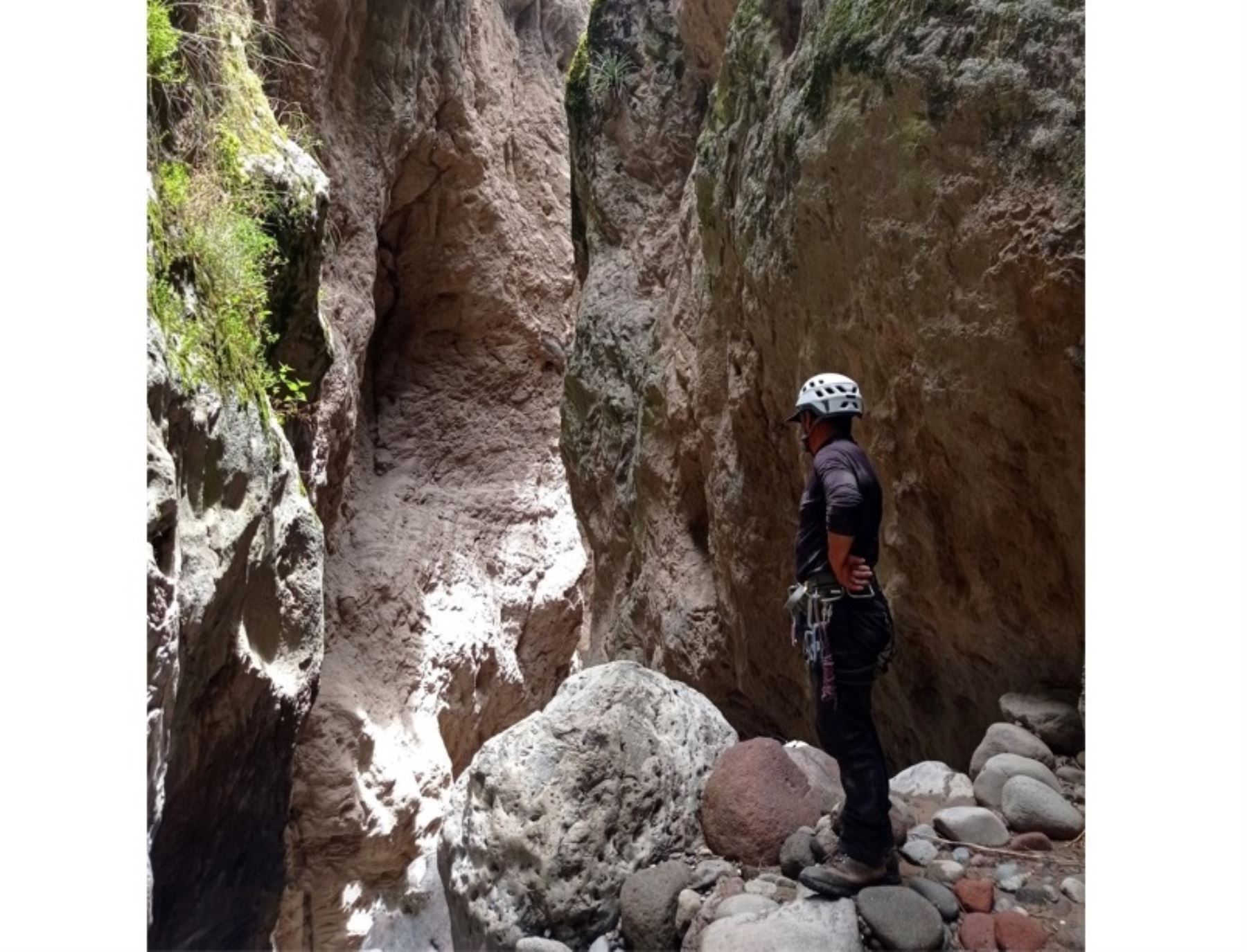 Policía Nacional continúa con la búsqueda de la turista belga Natacha de Crombrugghe y del menor Kevin Ramos perdidos en el valle del Colca, en Arequipa, desde hace más de un mes.