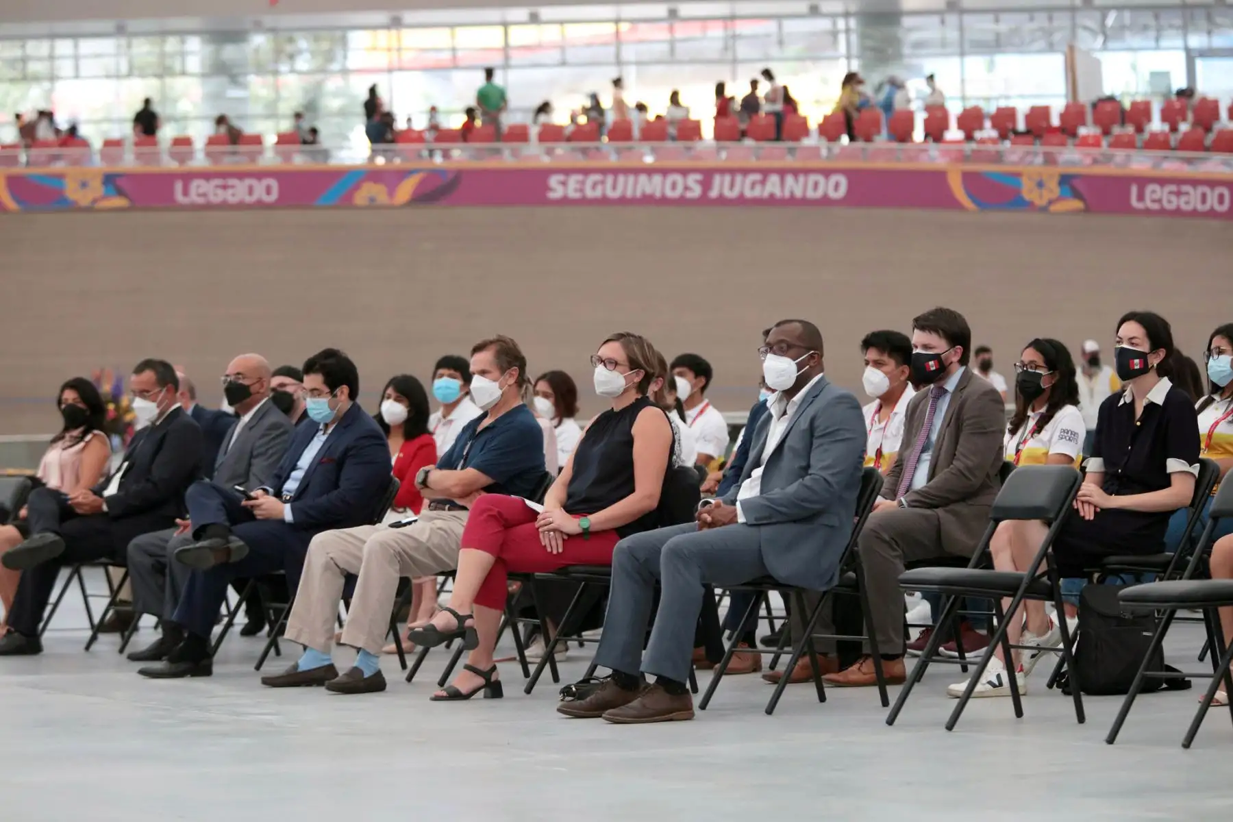 Junto a destacados atletas y Para atletas, voluntarios, colaboradores y autoridades, Legado conmemoró 2 años contribuyendo a la sostenibilidad de las sedes  en beneficio del alto rendimiento y la comunidad más allá del deporte y transformando vidas.
Foto: Legado
