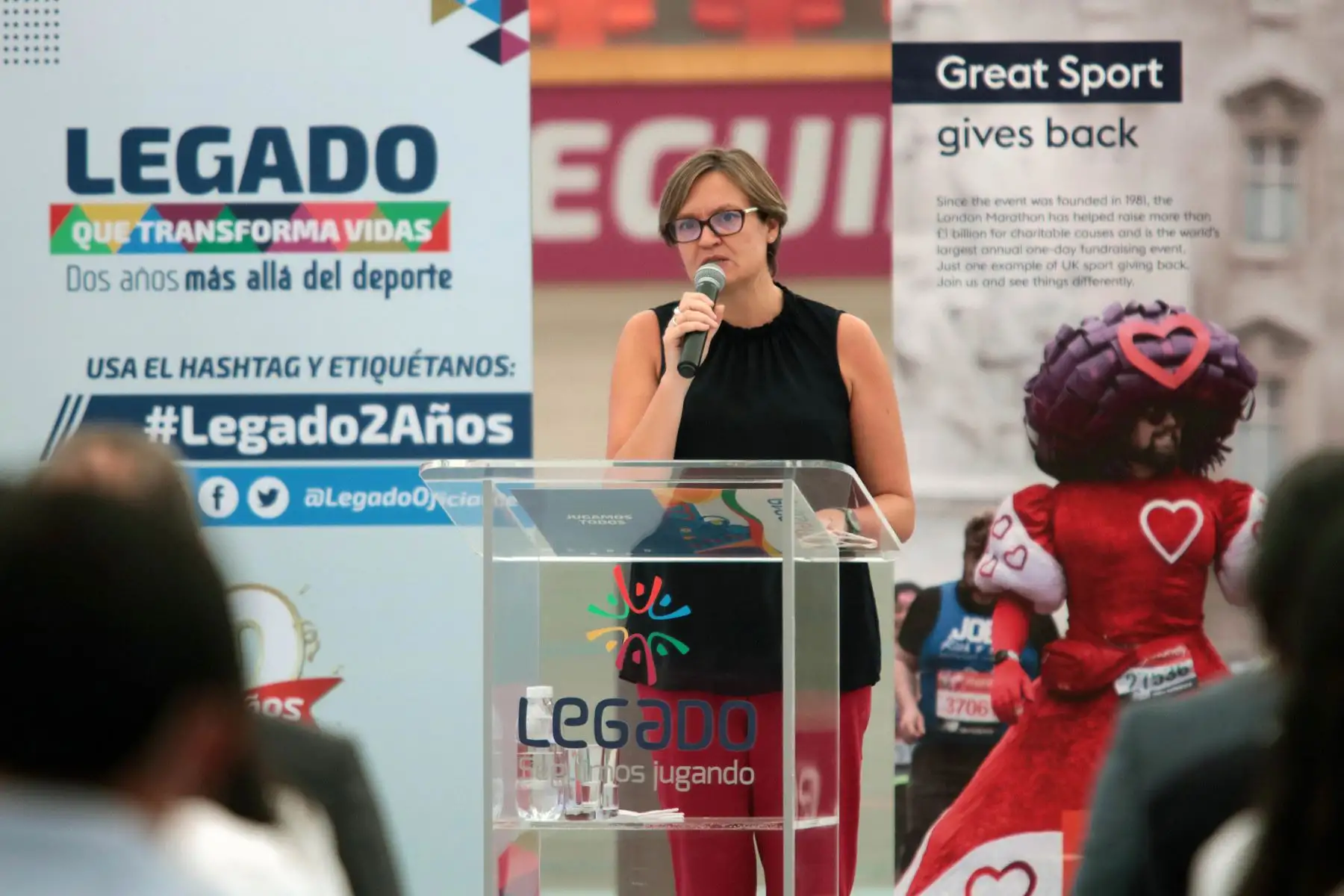 En la ceremonia por el segundo aniversario del Proyecto Especial Legado, estuvo presente la embajadora del Reino Unido, Kate Harrison.
Foto: Legado