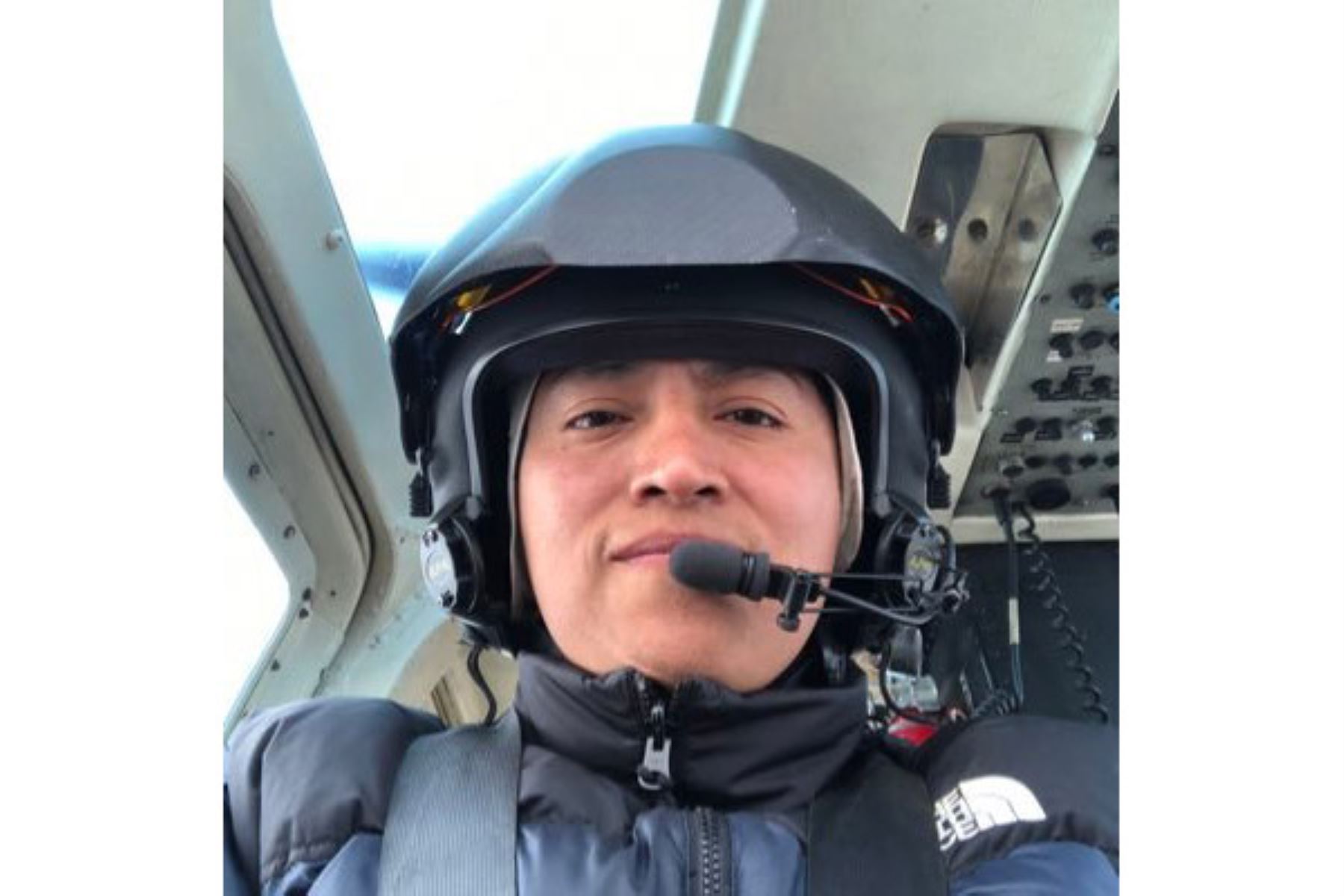 Piloto peruano Yazel Richard Hipólito Rudas ya se encuentra en Lima. Foto: internet/medios.