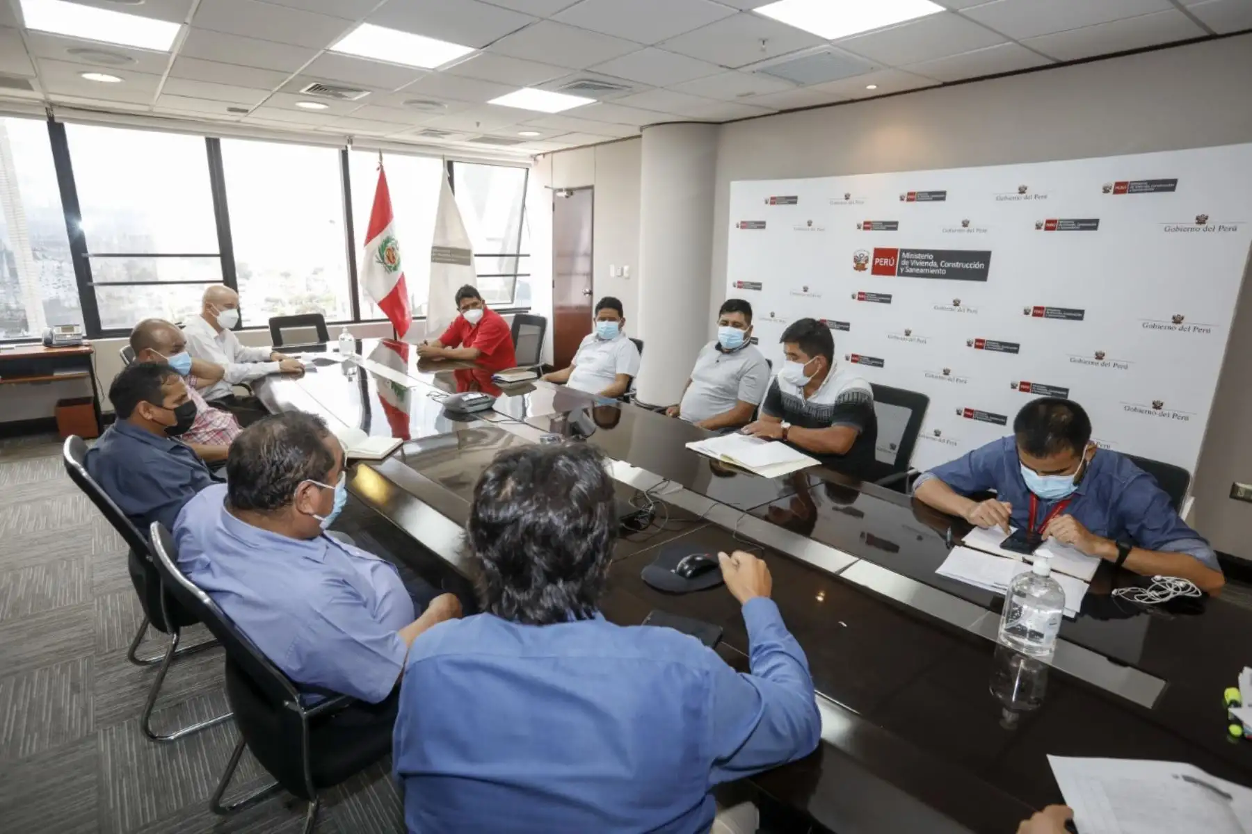 Huánuco: Vivienda reafirma compromiso para cerrar brechas de saneamiento en distritos.
