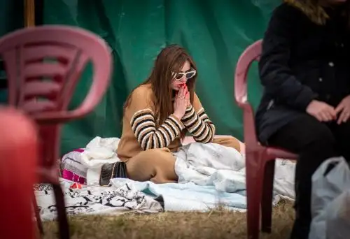 Miles de ucranianos han huido de su país por la violenta operación rusa. Foto: AFP.