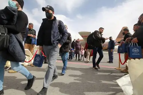 Polonia ha acogido a más de la mitad de los refugiados, un total de 453.982 personas, según la ONU. Foto: AFP