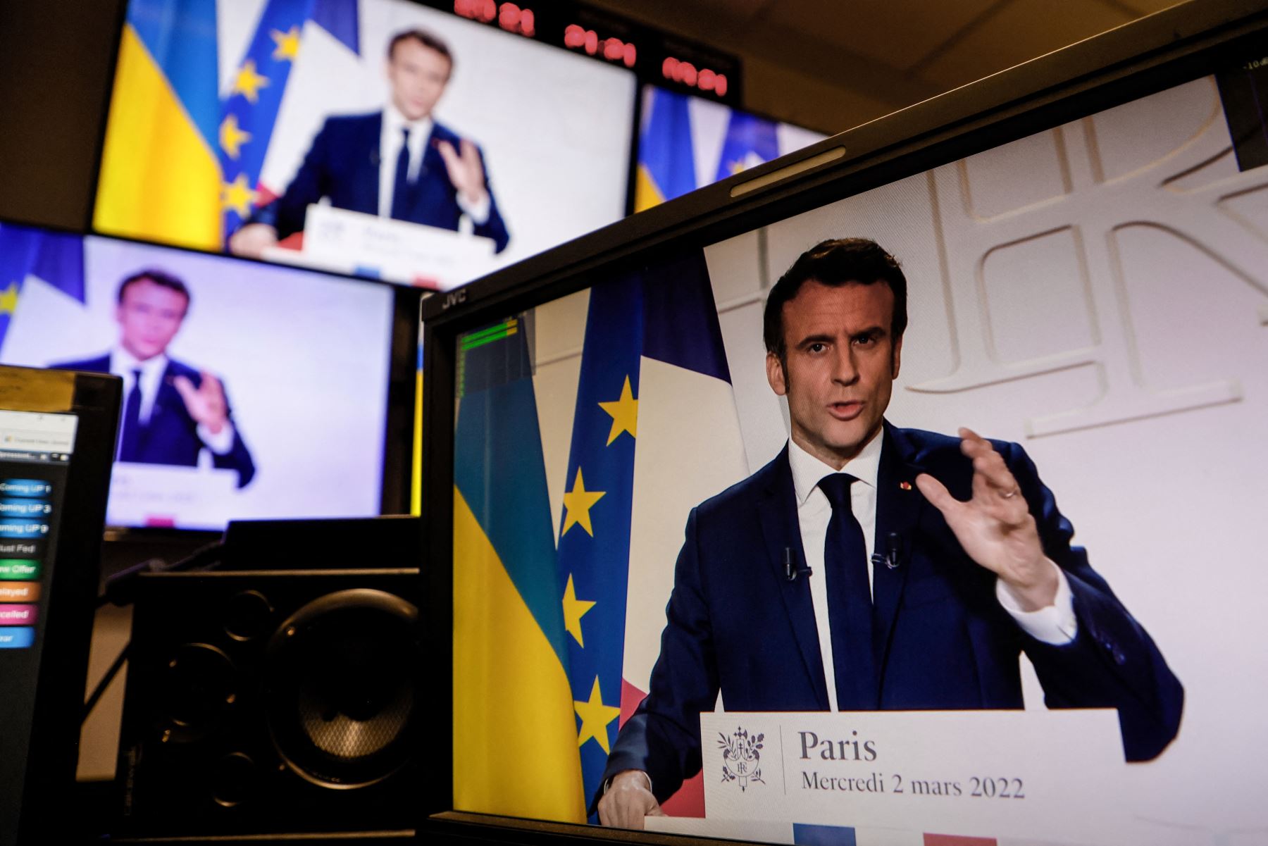 Político francés se dispone a tentar una reelección en un país clave en Europa, actualmente azotada por la guerra entre Rusia y Ucrania. Foto: AFP