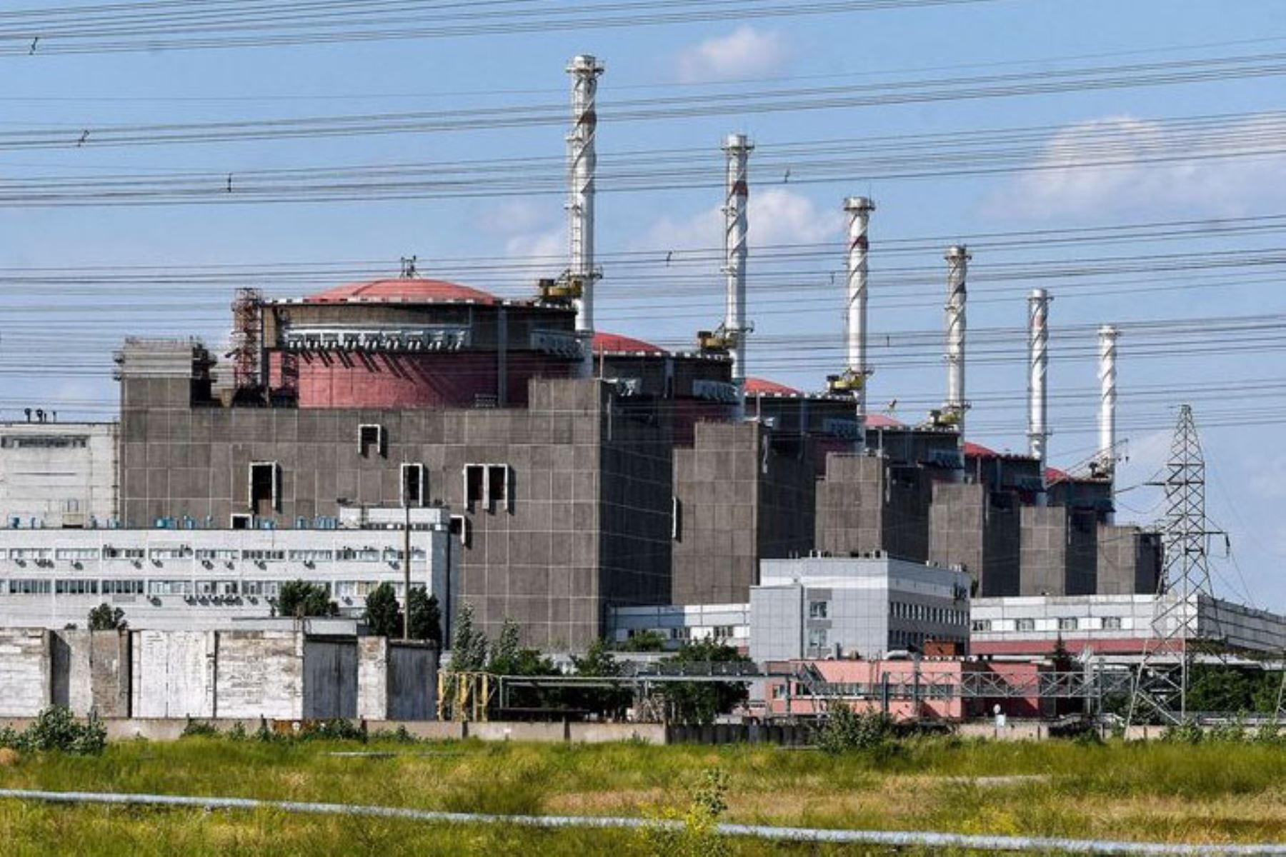 Central nuclear ucraniana de Zaporizhia. Foto: EFE