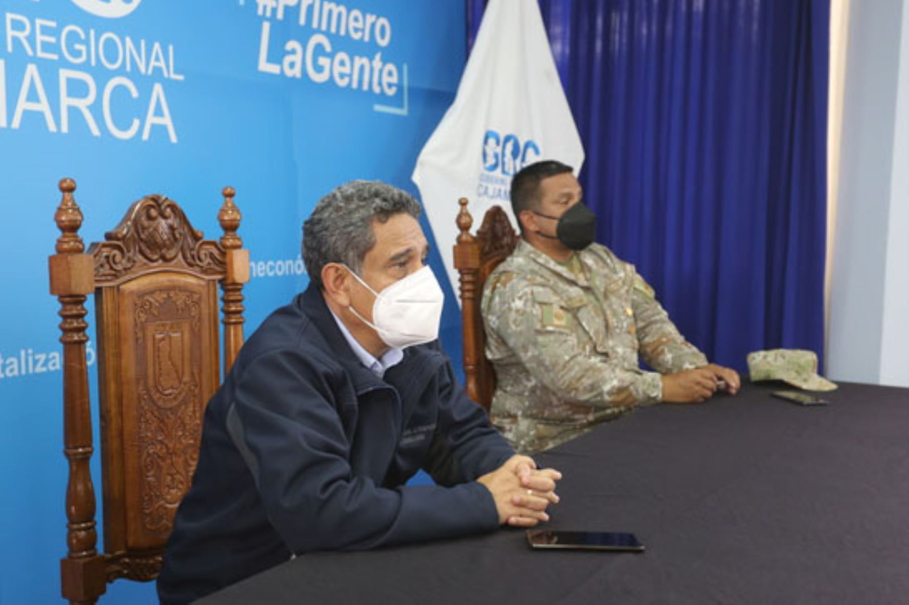 Mesías Guevara, gobernador regional de Cajamarca. Foto: ANDINA/difusión.