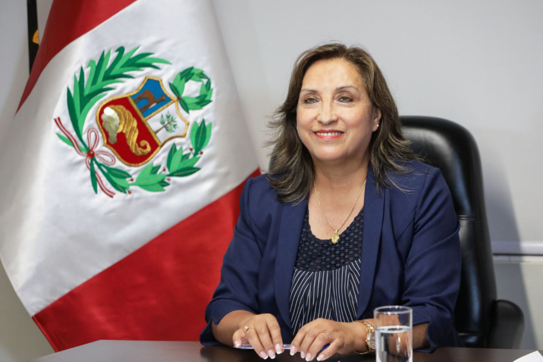 Dina Boluarte saluda el reinicio de operaciones de la empresa minera Las Bambas