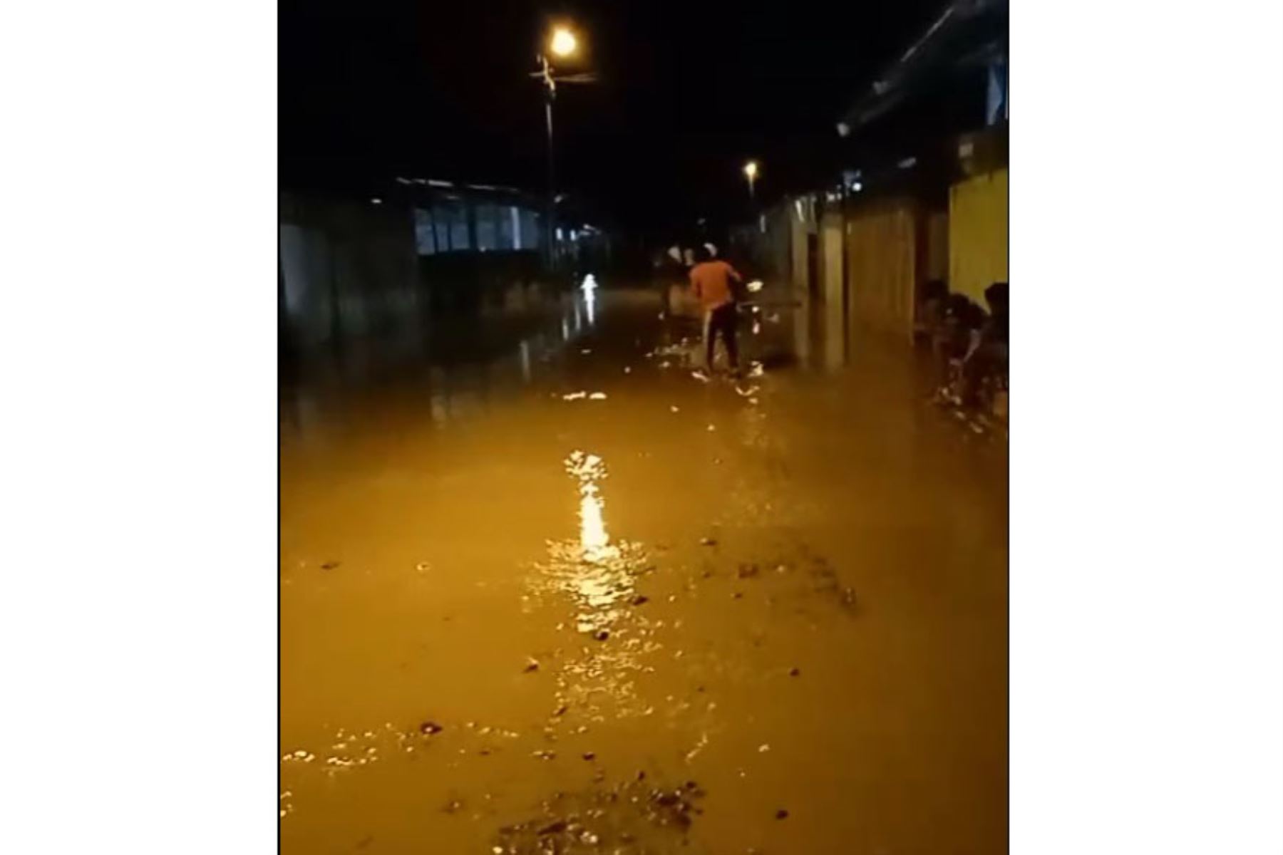 Intensas lluvias provocaron el aumento del caudal del río Marañón que se desbordó en diversas localidades de la provincia de Bagua. Foto: ANDINA/Difusión