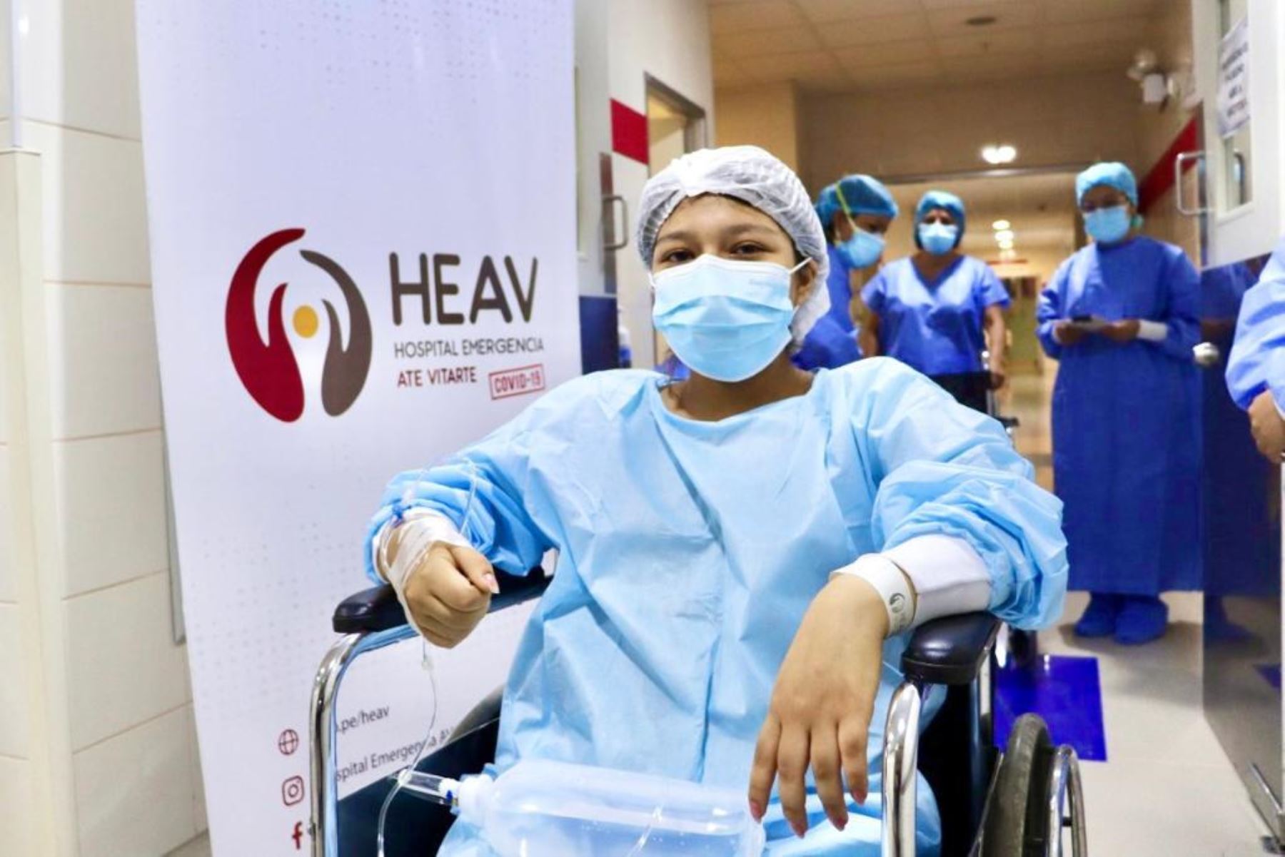 Realizan la primera cirugía laparoscópica a paciente no covid con apendicitis en el hospital de emergencia de Ate Vitarte. Foto: ANDINA/Difusión.