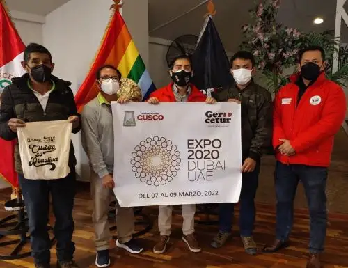 Productores de cafés especiales de Cusco participan en la Expo Dubái 2020 que se desarrolla hasta fines de marzo. Foto: ANDINA/Difusión.