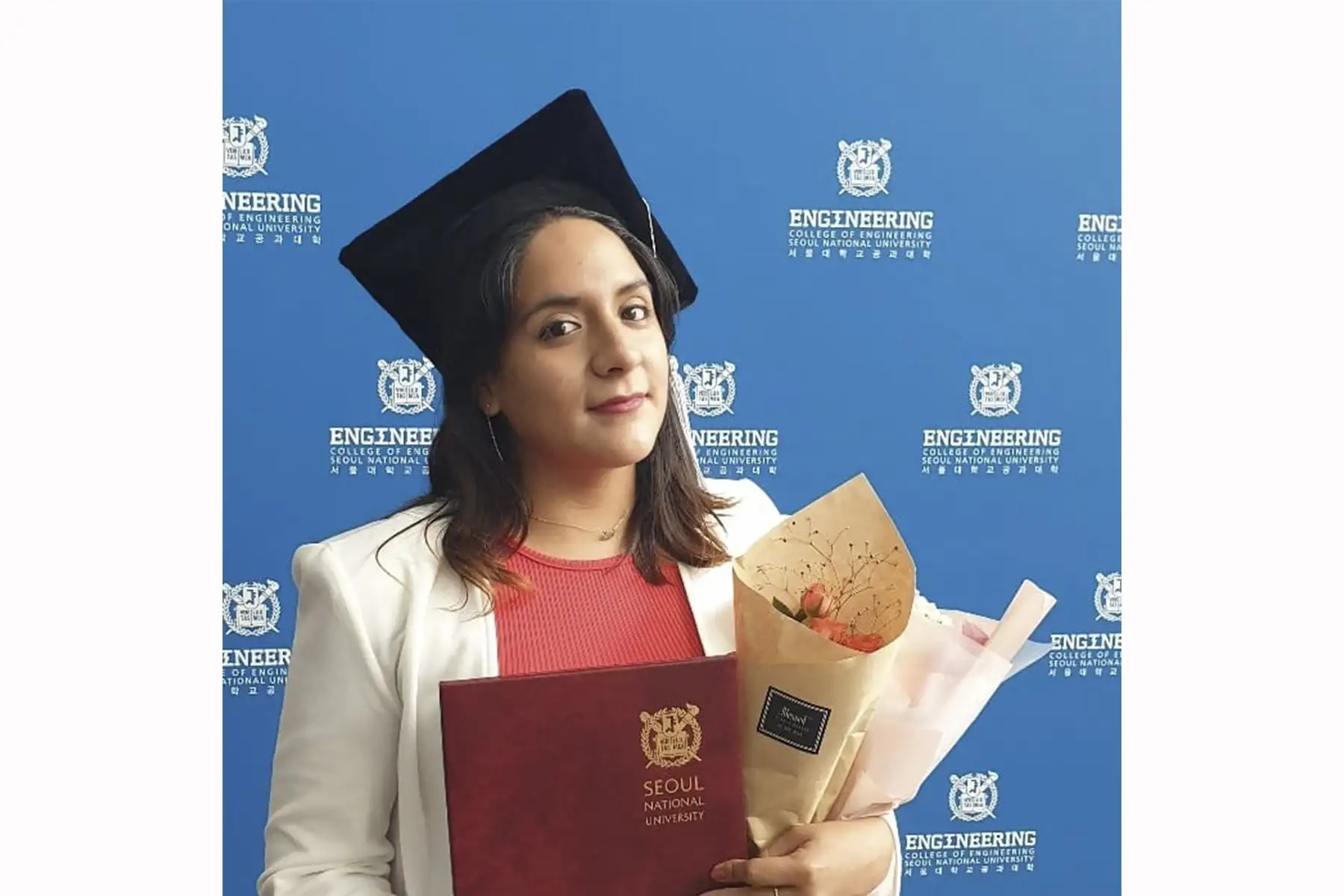 Cecilia Torres participó en la Presentación de Proyectos de Investigación para el Futuro Corea-Perú. Foto: Facebook Cecilia Torres