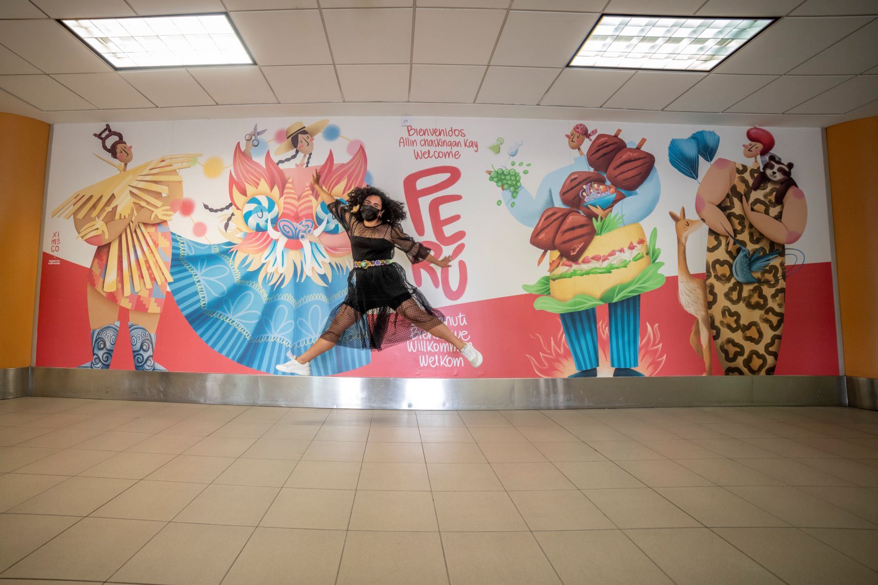 LAP celebra Día de la Mujer con inauguración de murales artísticos “Ellas vuelan alto”