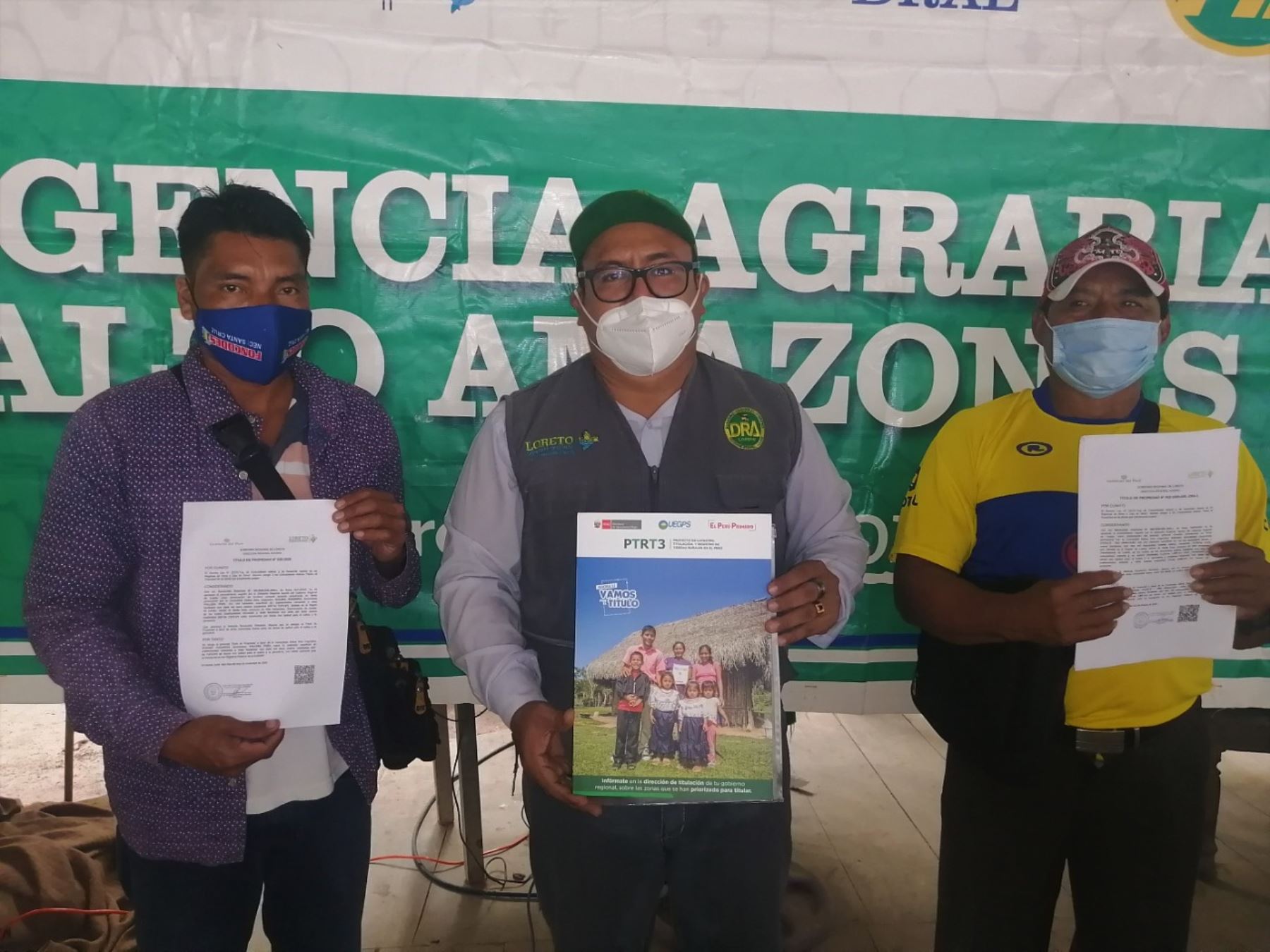 Loreto: entregarán títulos de propiedad a comunidad nativa Nueva Almendra