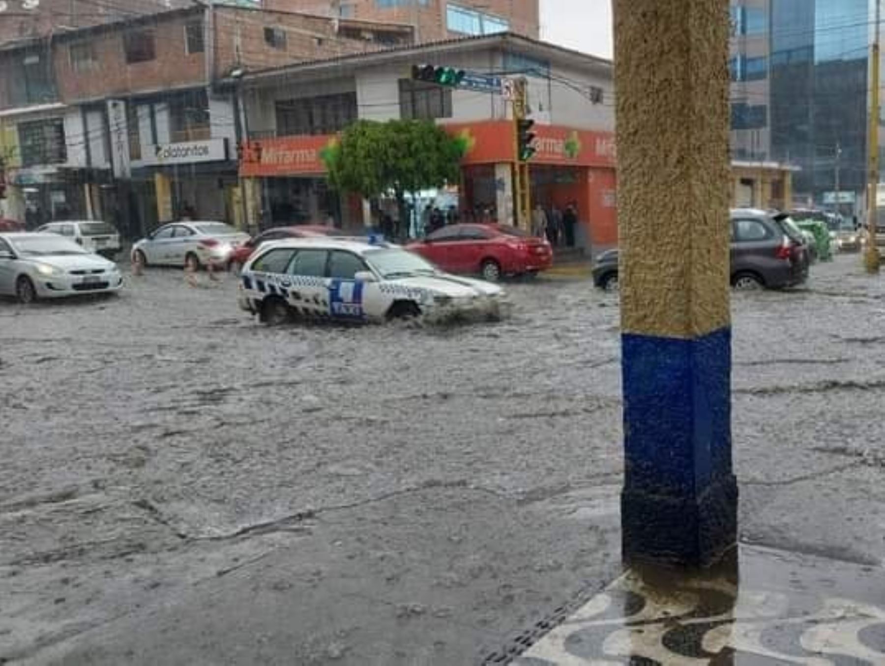 El COER Áncash advierte la presencia de lluvias intensas y vientos fuertes en diversas localidades de esta región. Foto: ANDINA/difusión.