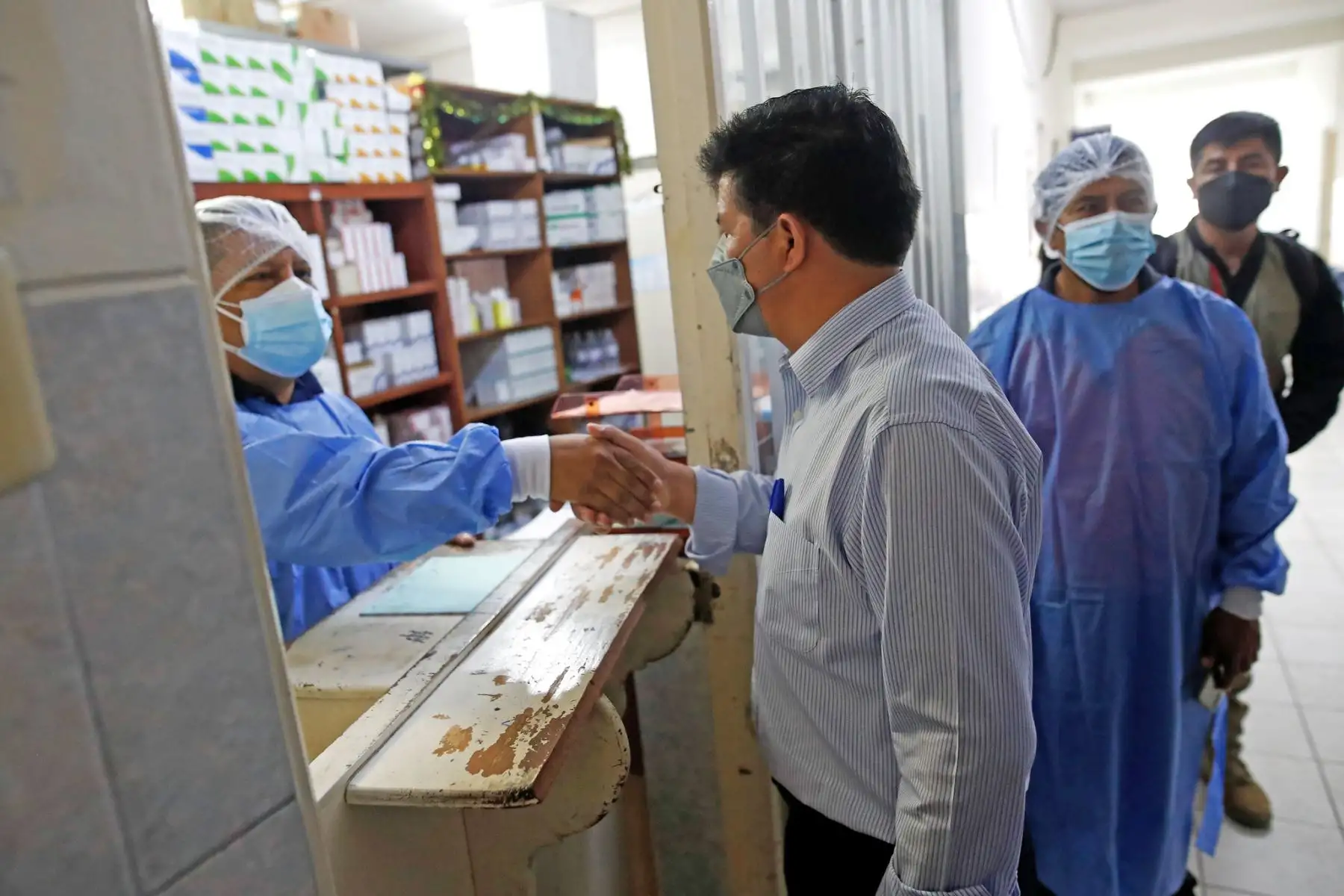 Presidente de la República, Pedro Castillo, realiza visita inopinada al centro de salud de Mala, en la provincia de Cañete.
Foto: ANDINA/Prensa Presidencia
