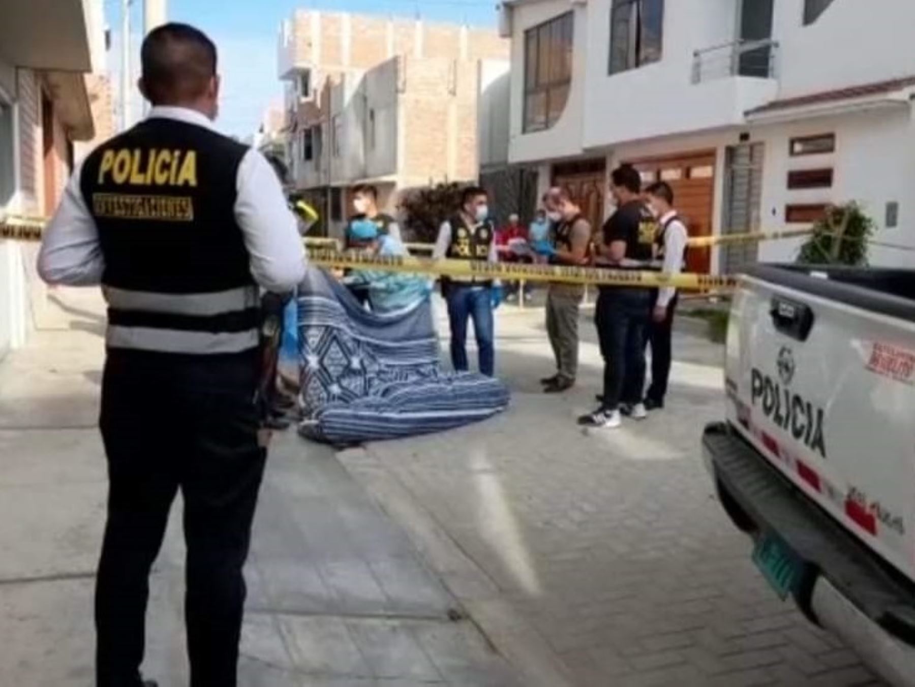 Policía Nacional investiga un presunto caso de feminicidio en Trujillo luego que una joven cayera de un octavo piso. ANDINA/Difusión