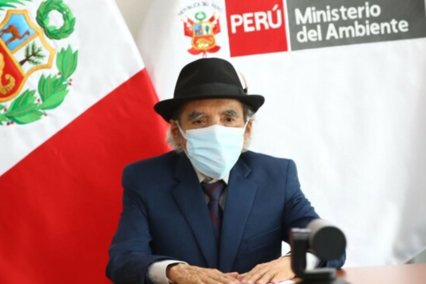 Ministro del Ambiente, Modesto Montoya. Foto: ANDINA/difusión.