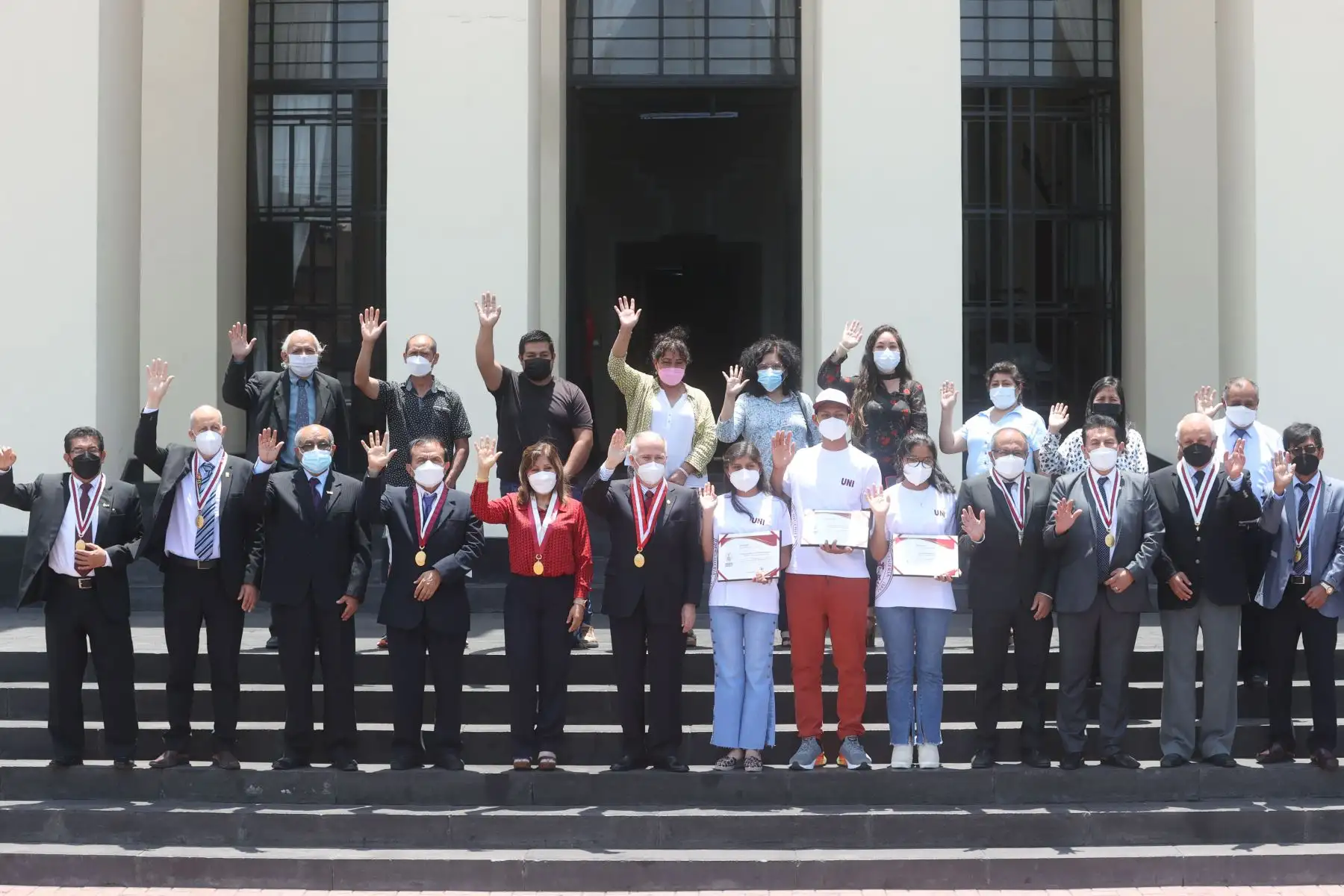 La Universidad Nacional de Ingeniería, realizó con mucho éxito su Concurso de Admisión 2022-1 de manera presencial luego de de dos años de pandemia por la Covid-19.
Foto: ANDINA/Vidal Tarqui