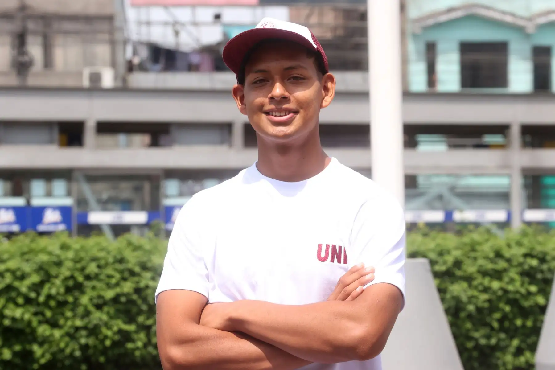 La Universidad Nacional de Ingeniería, realizó con mucho éxito su Concurso de Admisión 2022-1 de manera presencial luego de dos años de pandemia por la covid-19. En la imagen, segundo puesto Gabriel Giuseppe Torres Serna de 16 años natural de Lima.
Foto: ANDINA/ Vidal Tarqui