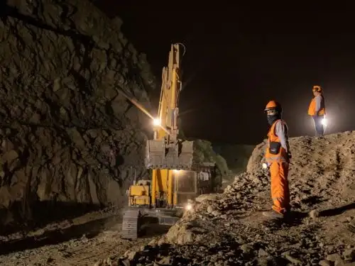 La Municipalidad de Lima ejecuta trabajos nocturnos para la construcción de la nueva vía Pasamayito. Foto: ANDINA/Difusión
