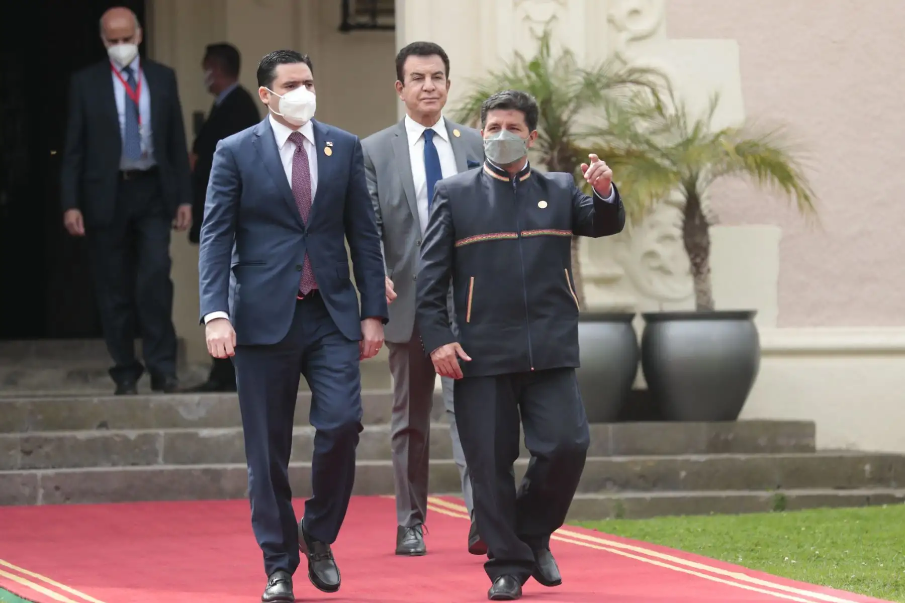 El presidente Pedro Castillo, participó en la ceremonia de toma de mando del presidente de Chile, Gabriel Boric.
Foto: ANDINA/Prensa Presidencia