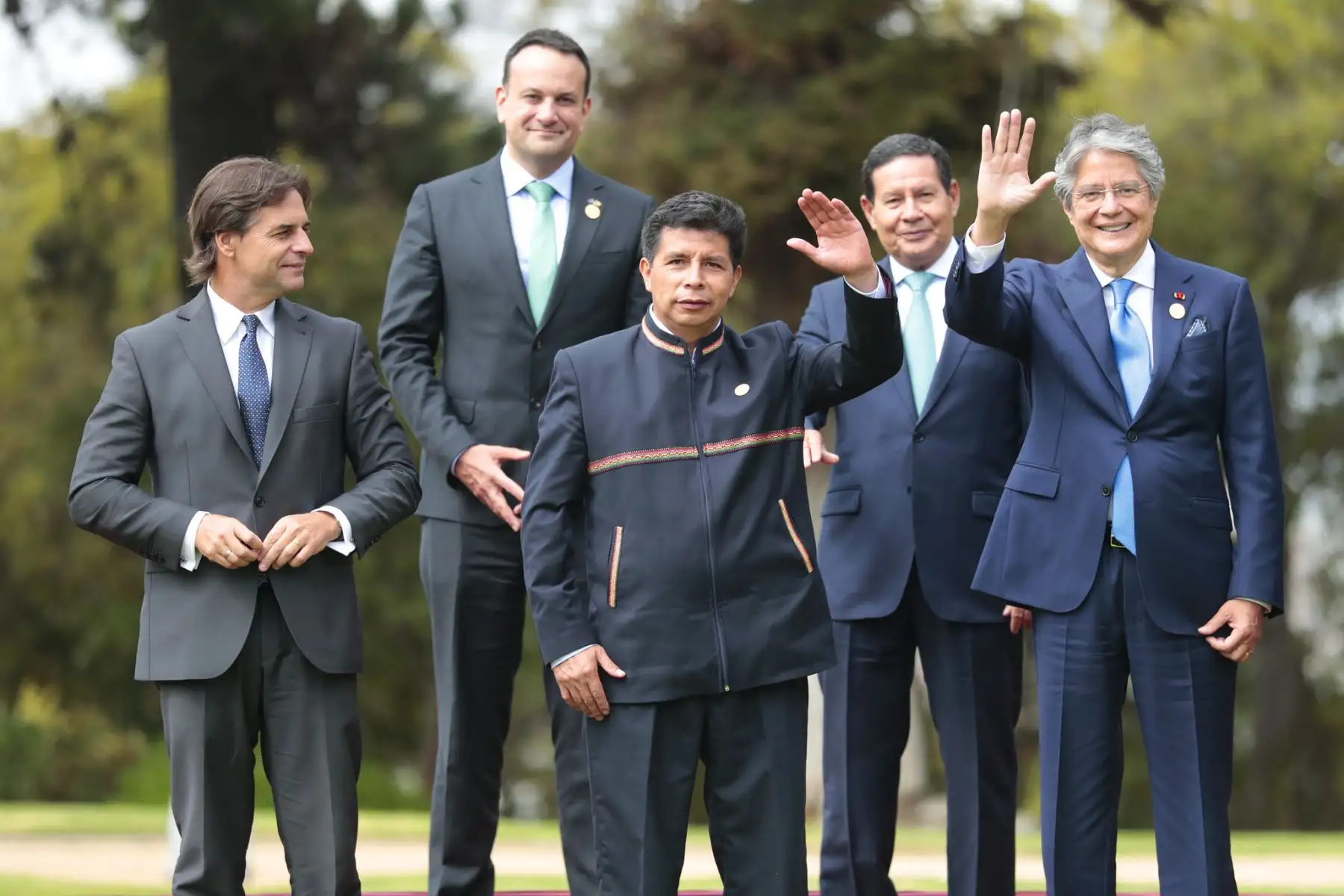 El presidente Pedro Castillo, participó en la ceremonia de toma de mando del presidente de Chile, Gabriel Boric.
Foto: ANDINA/Prensa Presidencia