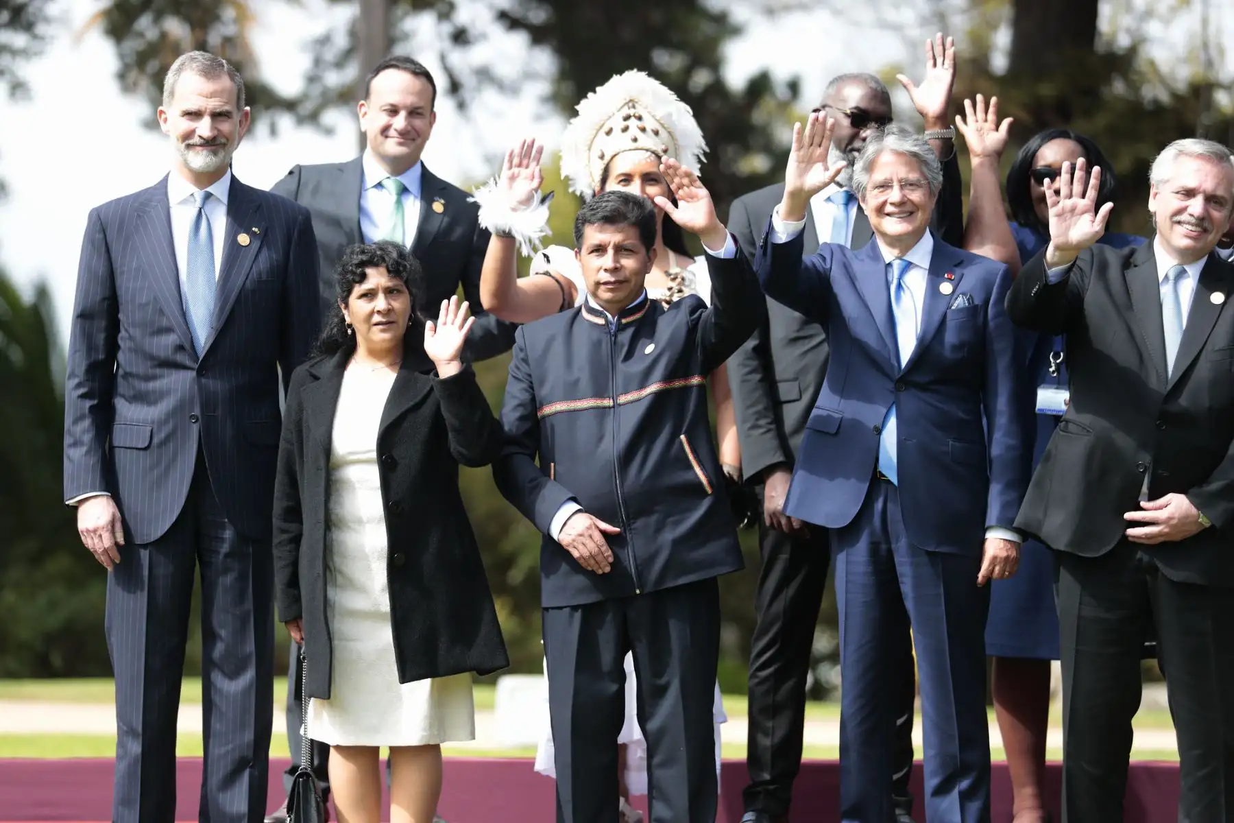 El presidente Pedro Castillo, participó en la ceremonia de toma de mando del presidente de Chile, Gabriel Boric.
Foto: ANDINA/Prensa Presidencia