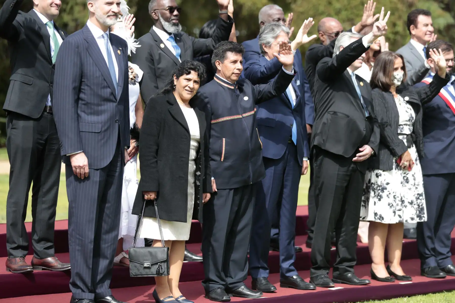 El presidente Pedro Castillo, participó en la ceremonia de toma de mando del presidente de Chile, Gabriel Boric.
Foto: ANDINA/Prensa Presidencia