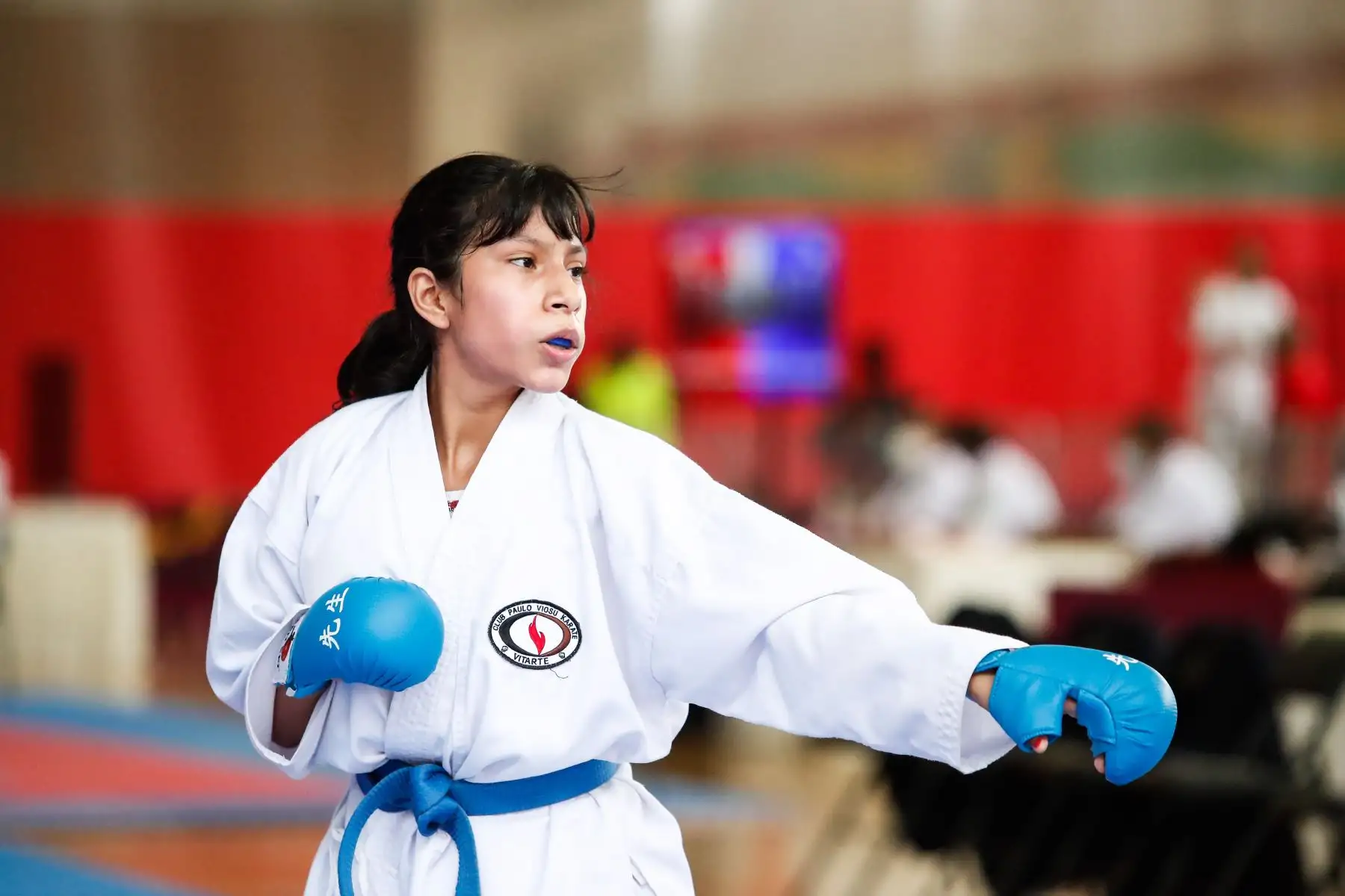 El polideportivo 1 del Legado La Videna es sede del “Tope Selectivo 2022 y Campeonato Apreciativo Juvenil y Mayores 2022 de Karate”.
Foto: ANDINA/Renato Pajuelo