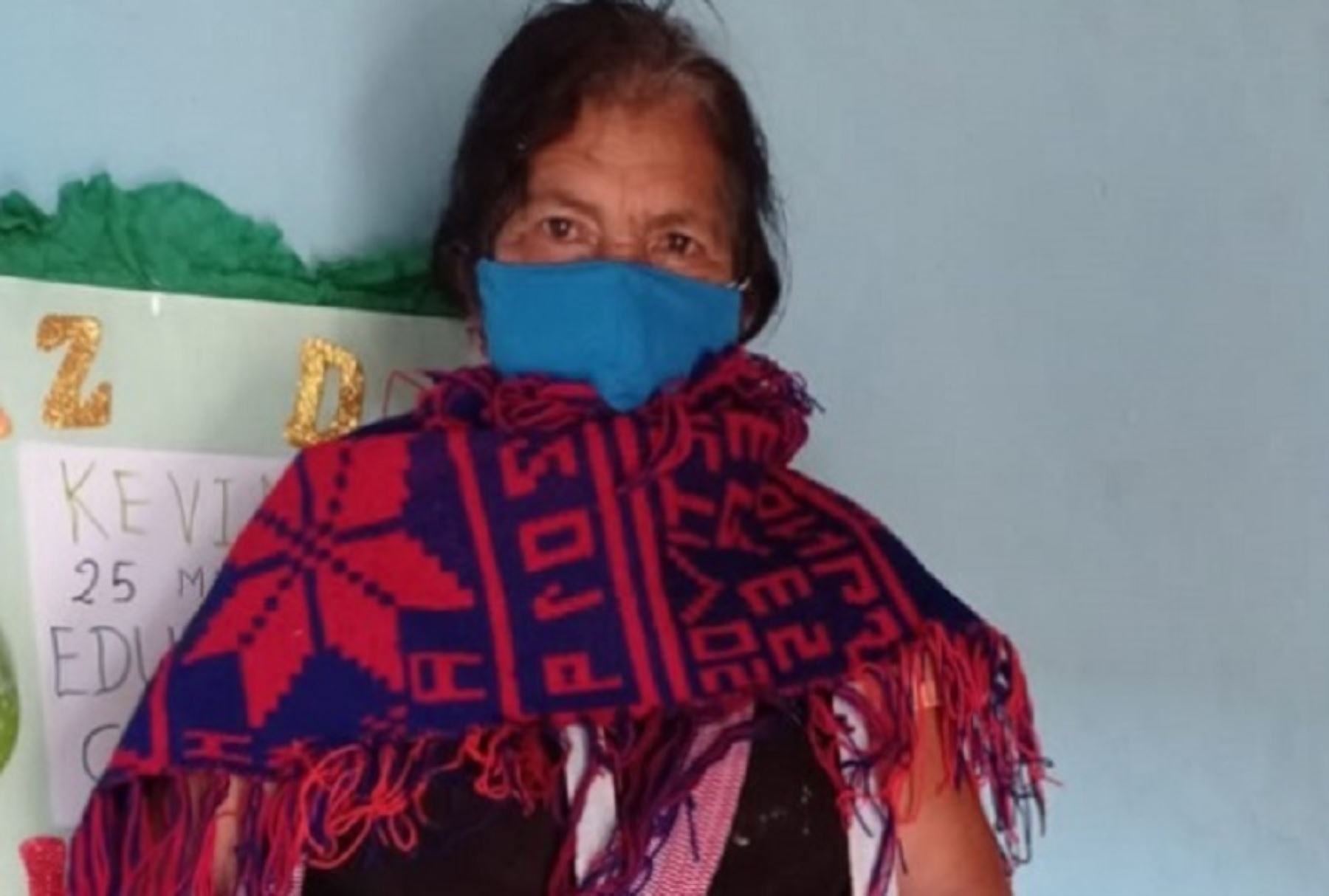 Secundina Díaz Abanto, la tejedora que imparte justicia en en el distrito de Huasmín, provincia de Celendín, región Cajamarca.