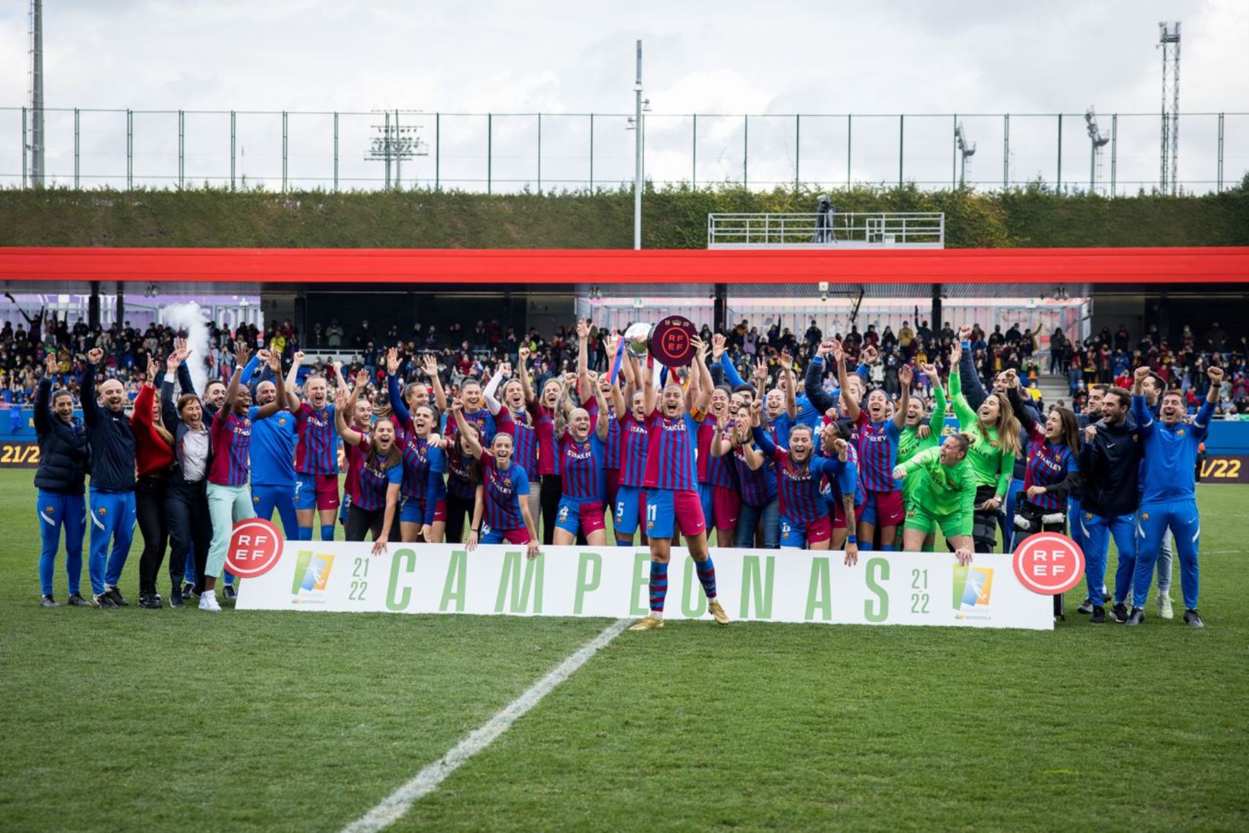 En contra Polvo menor FC Barcelona femenino gana la liga española por tercera vez consecutiva |  Noticias | Agencia Peruana de Noticias Andina