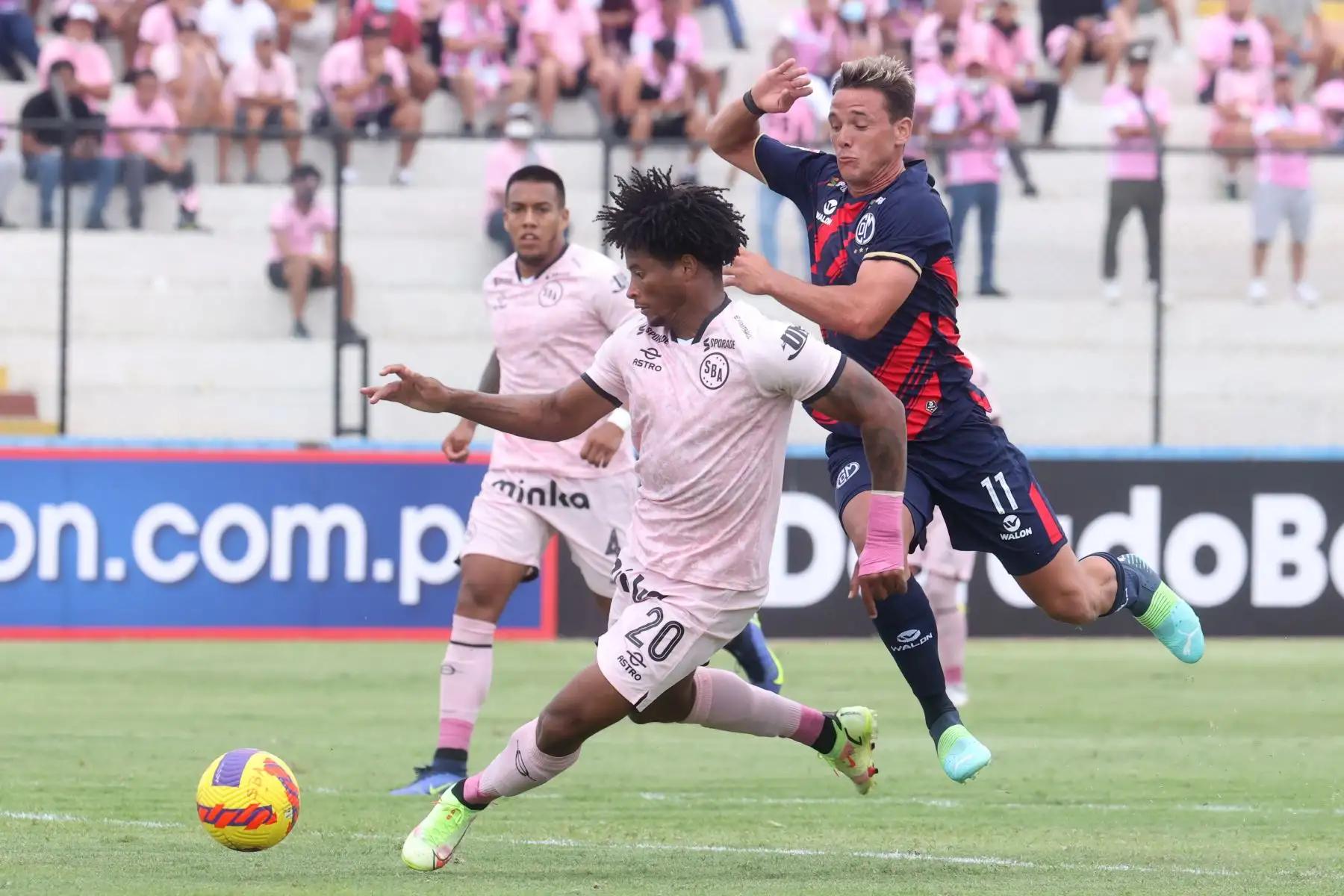 Sport Boys enfrenta al Deportivo Municipal por la sexta jornada de la Liga 1, el Estadio Miguel Grau del Callao. Foto: ANDINA/Vidal Tarqui