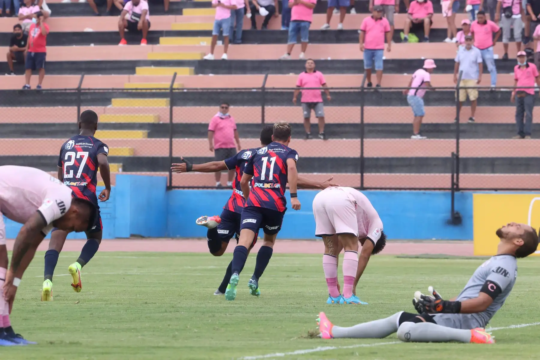 Sport Boys enfrenta al Deportivo Municipal por la sexta jornada de la Liga 1, el Estadio Miguel Grau del Callao. Foto: ANDINA/Vidal Tarqui