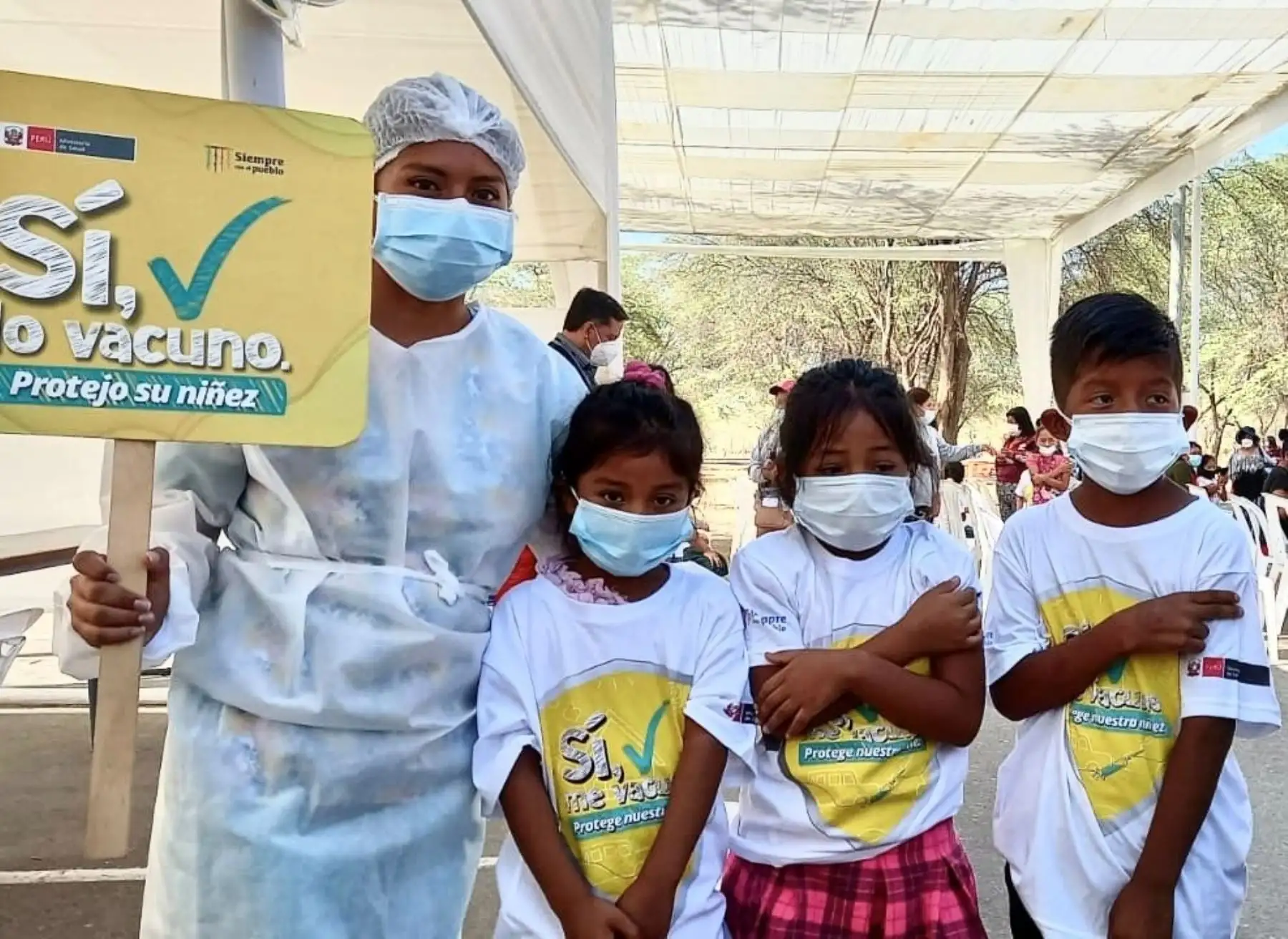 El Ministerio de Salud prioriza siete regiones para que la población complete su esquema de vacunación contra el covid-19.